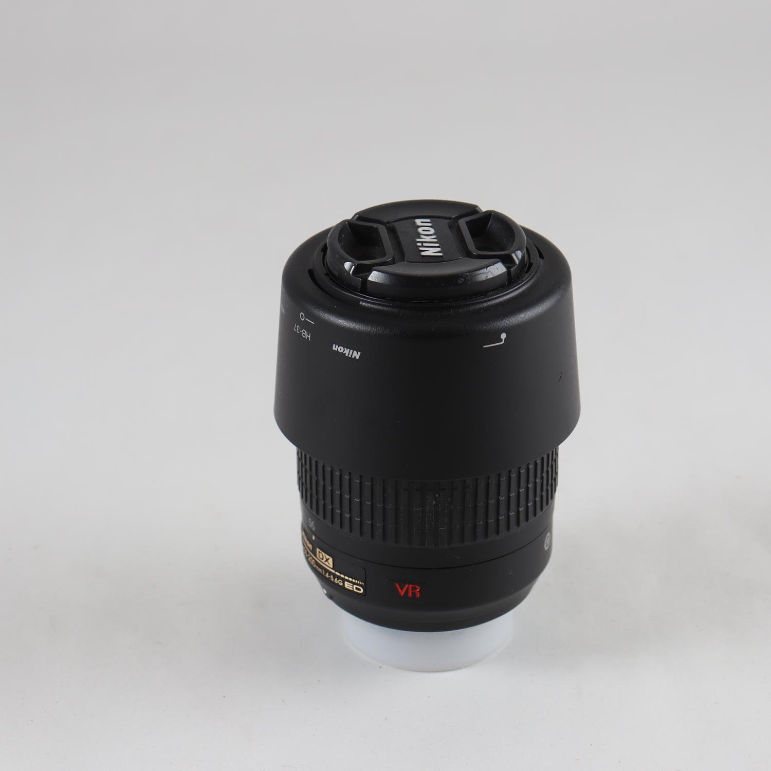 Objektiv, Nikon DX, 55-200mm.