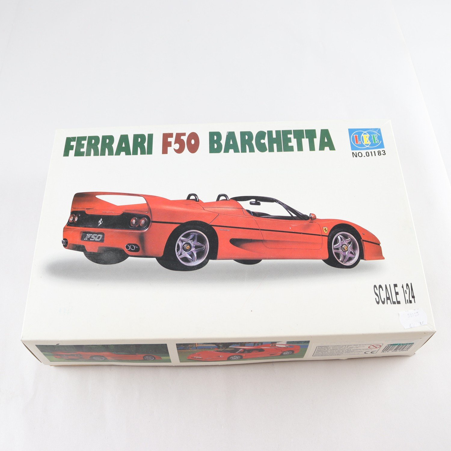 Byggmodell, Ferrari F50, barchetta.