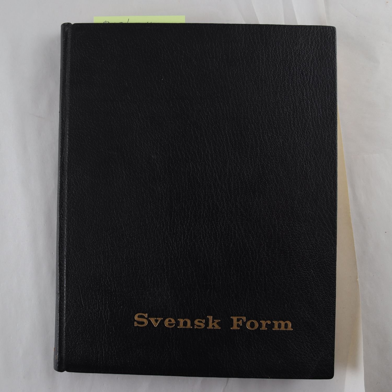 Svensk form, Med signerad originallitografi av Stig Lindberg, numrerad