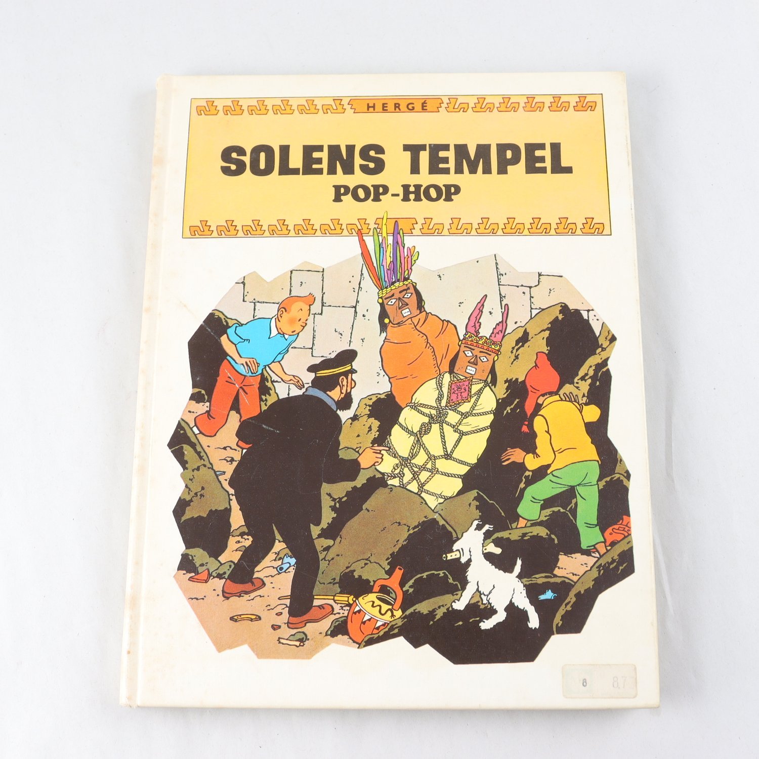 Hergé, Tintins äventyr, Solens tempel, Pop-hop