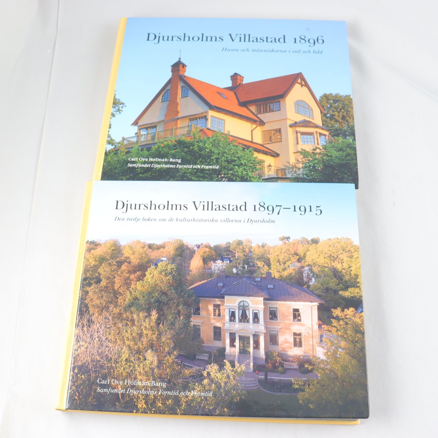 Djursholms Villastad 1896 & 1897-1915, Carl-Ove Hofman-Bang, 2 vol.
