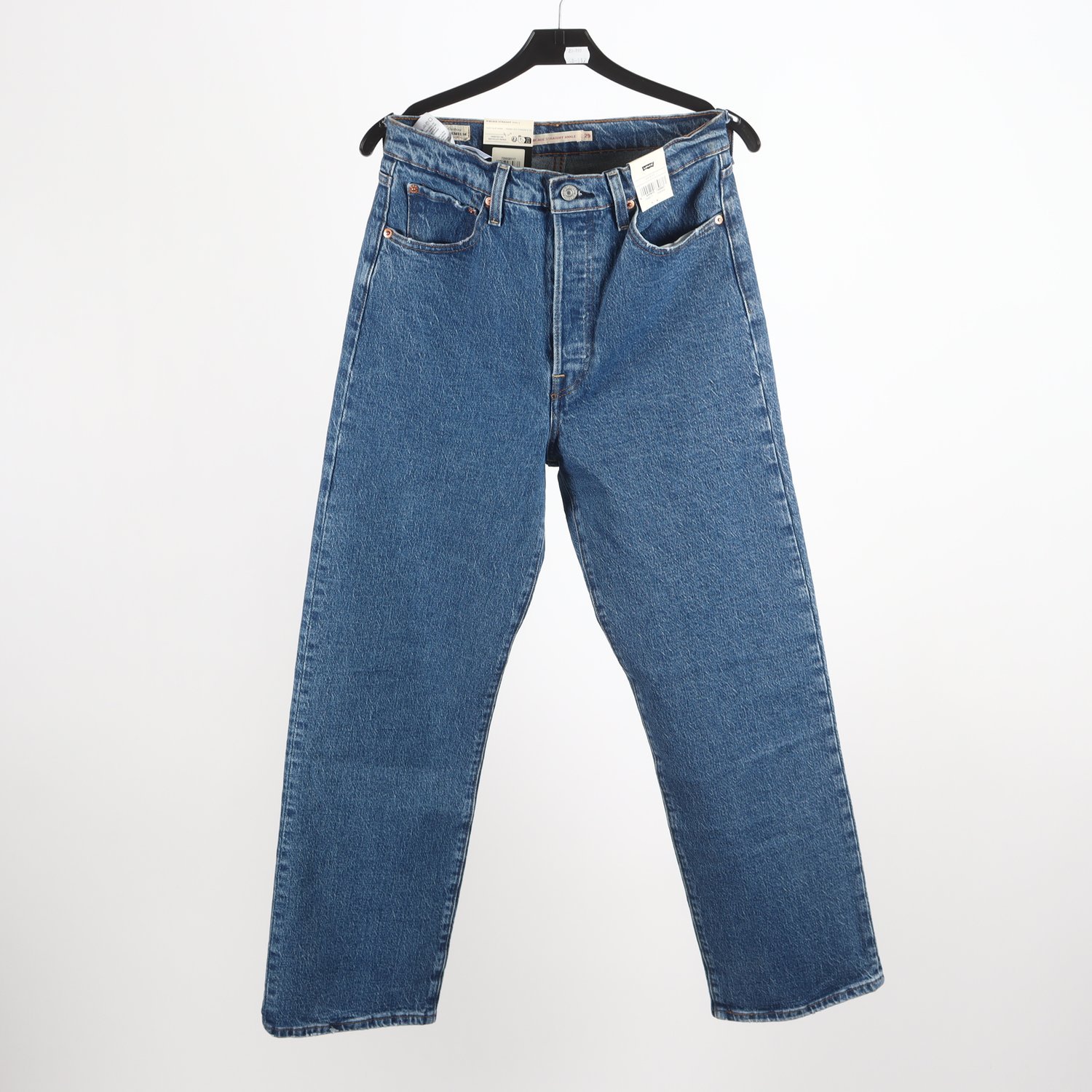 Jeans, Levis, ribcage straight, stl. W 29 L27