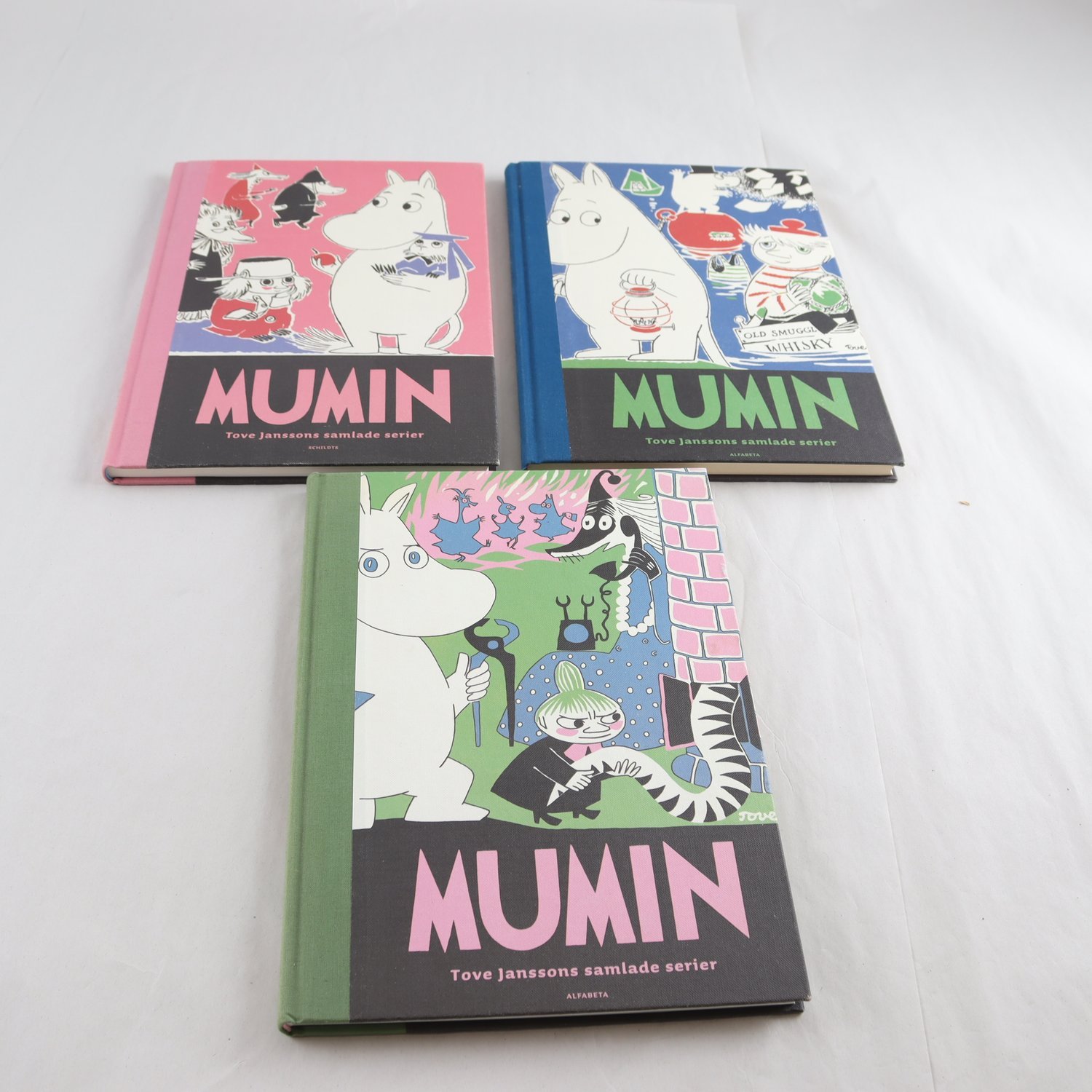 Bokpaket: Mumin, Tove Janssons samlade serier, del 2, 3 & 5