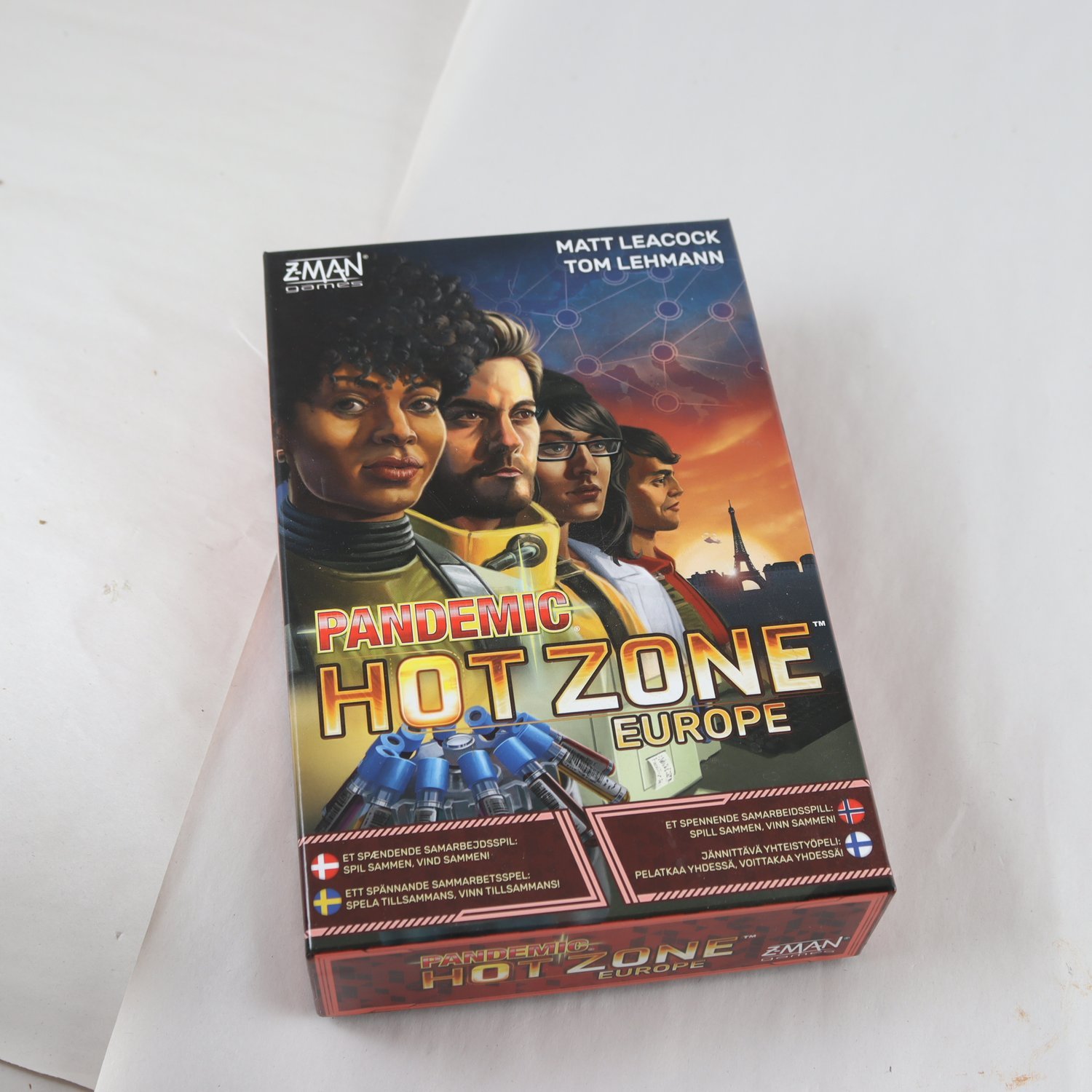 Spel, Pandemic-hot zone, z-man games.