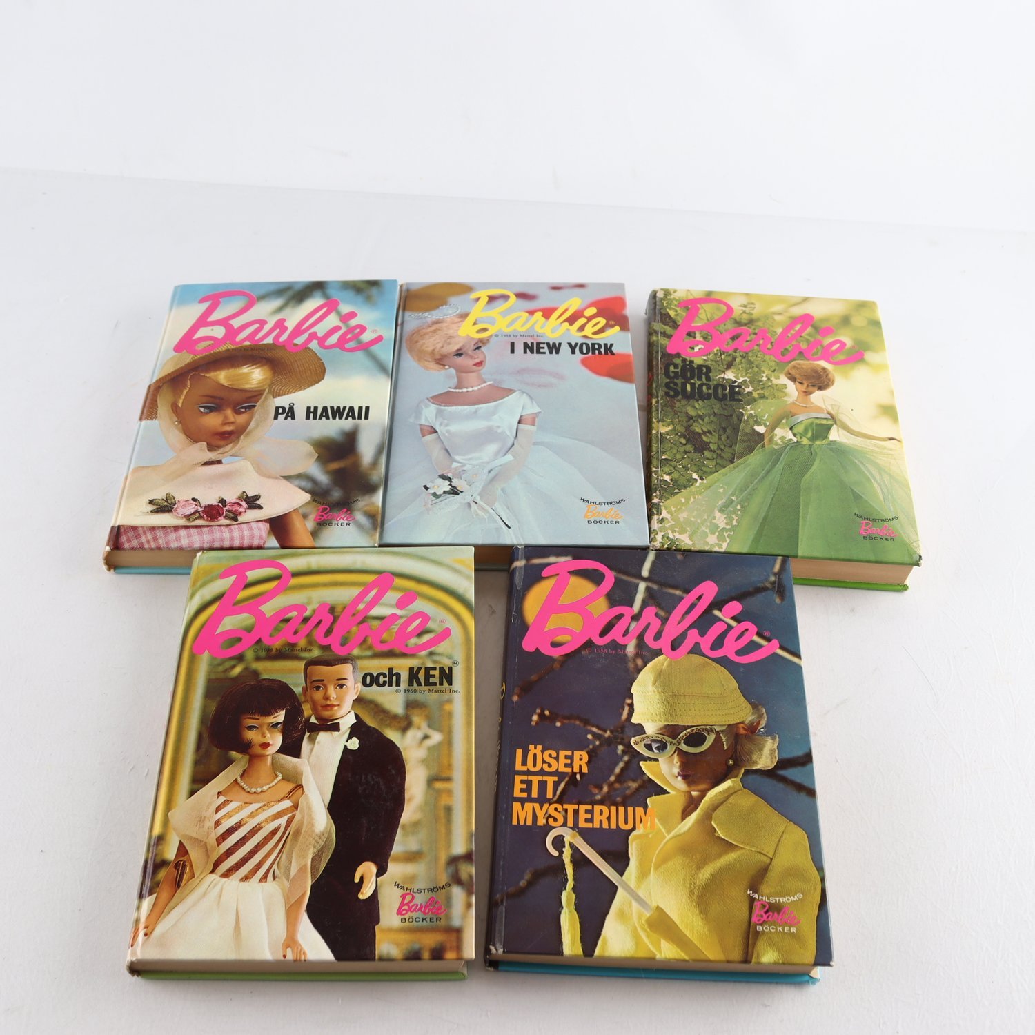 Wahlströms Barbie-böcker, 5 volymer, 1965