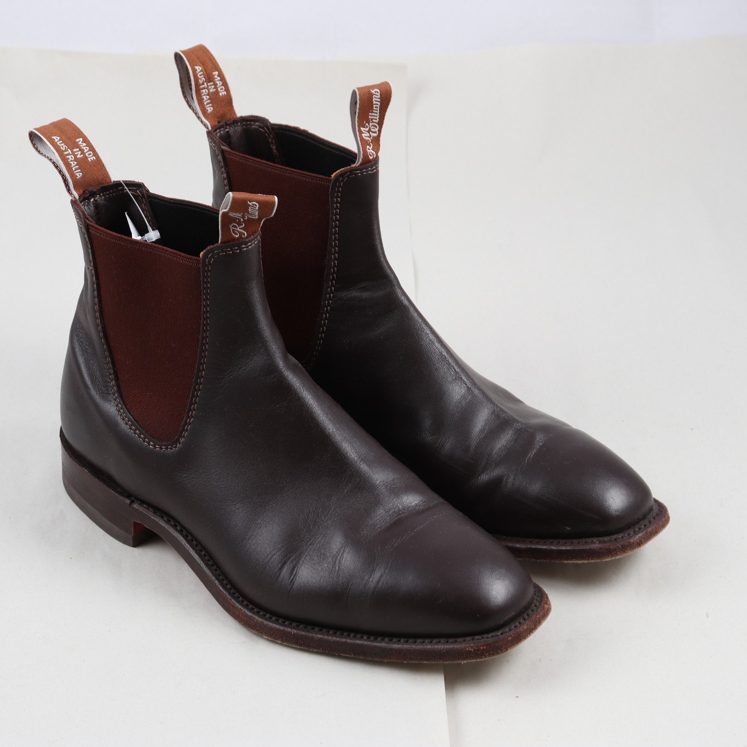 Chelsea boots, R.M Williams, brun, stl. 6½ (40)
