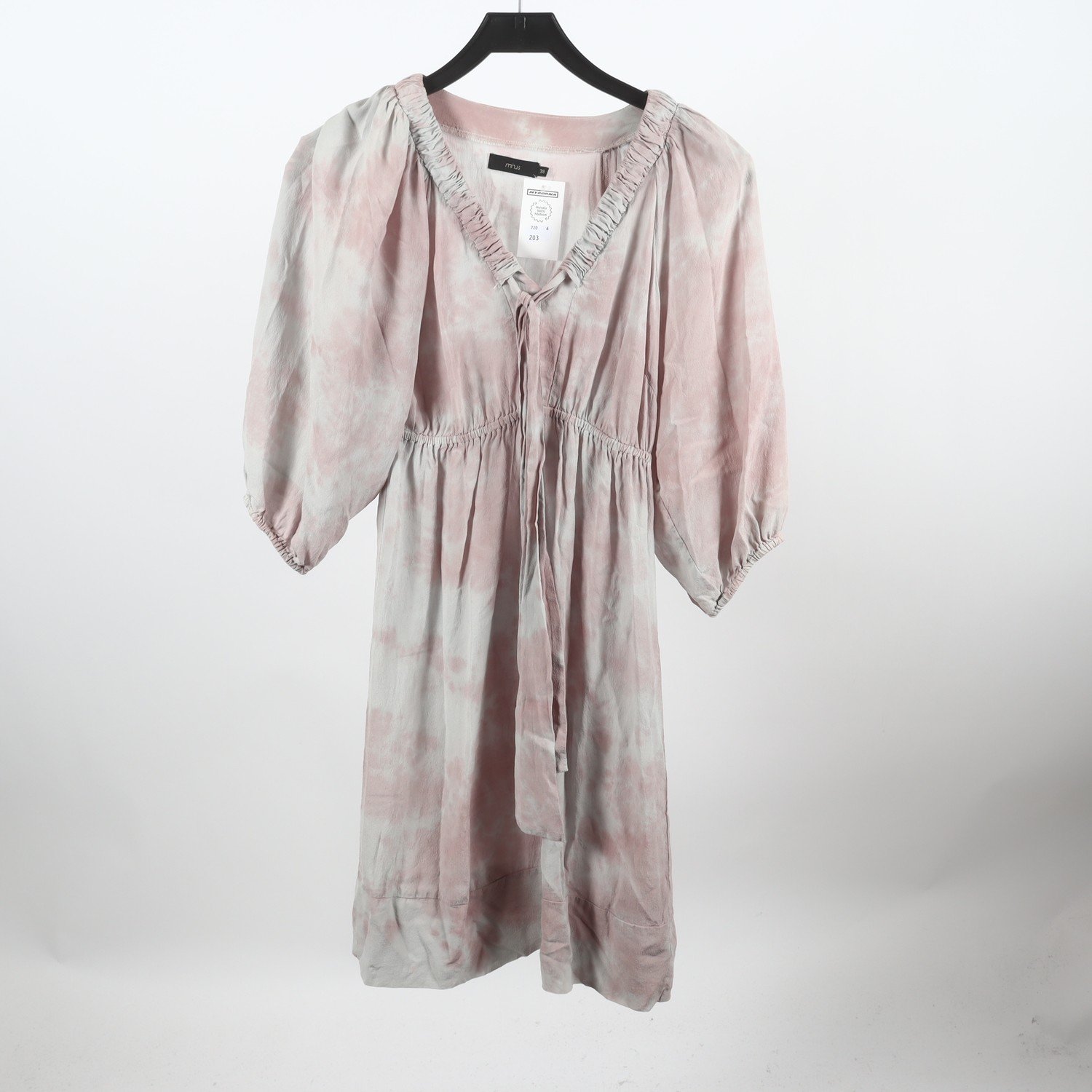 Klänning, Minus, rosa, 100% silk, stl. 38