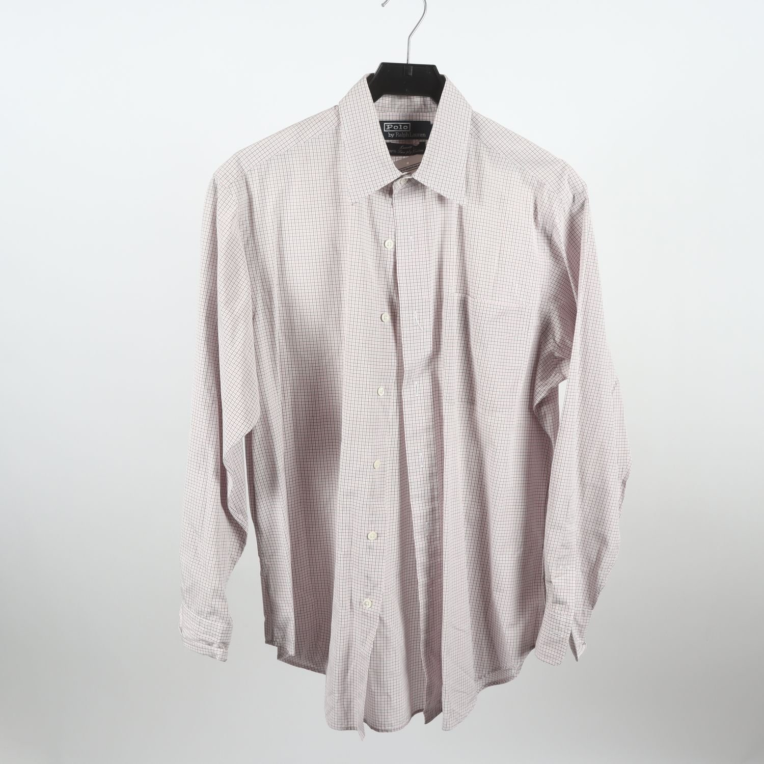 Skjorta, Ralph Lauren, rutig, rosa. stl. 44