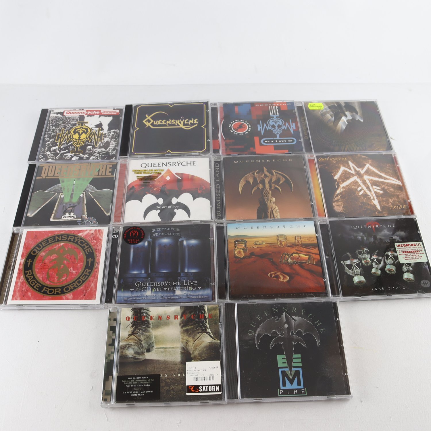 CD Set Queensrÿche, 14 titlar