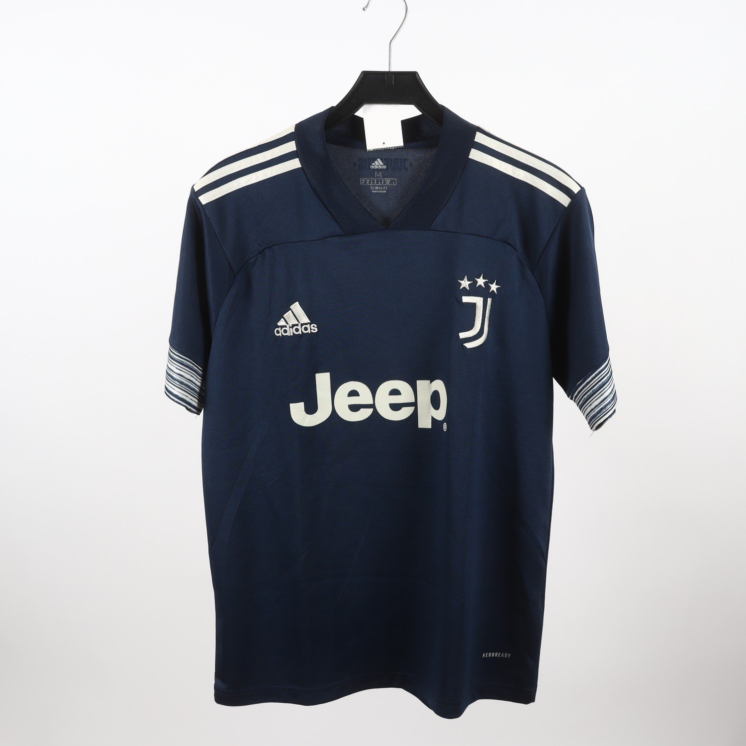 T-Shirt, Juventus, Adidas, Blå, Stl M