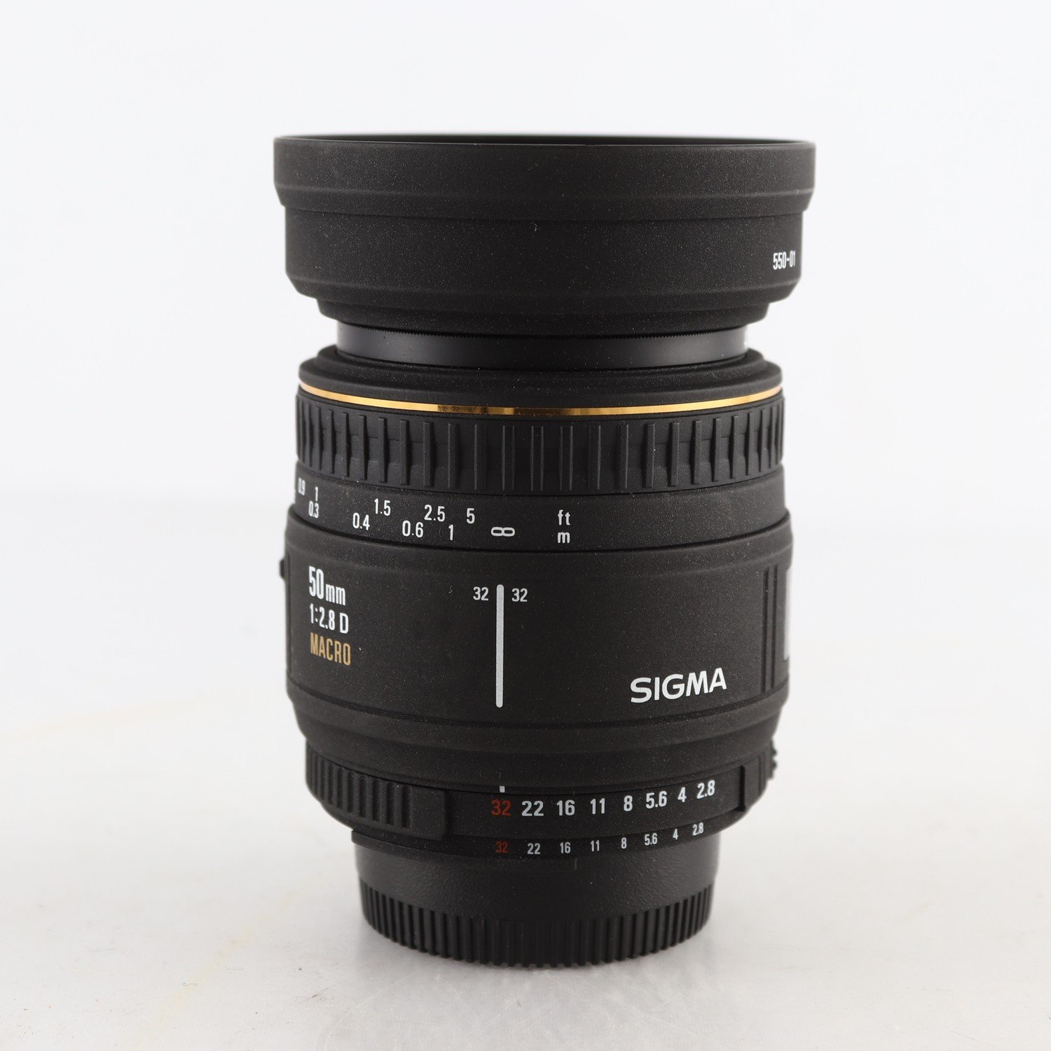 Objektiv, Sigma EX 50 mm 2,8 D Macro, för Nikon.