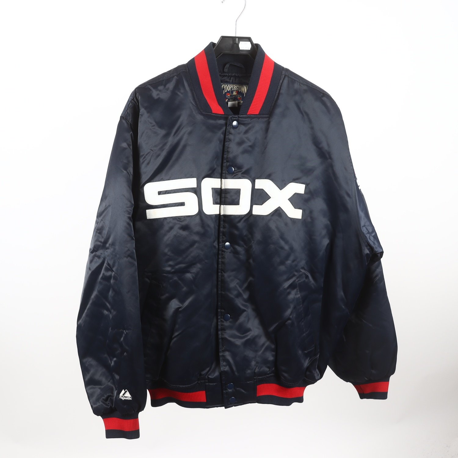 Baseballjacka, Cooperstown SOX, vintage, stl. XL