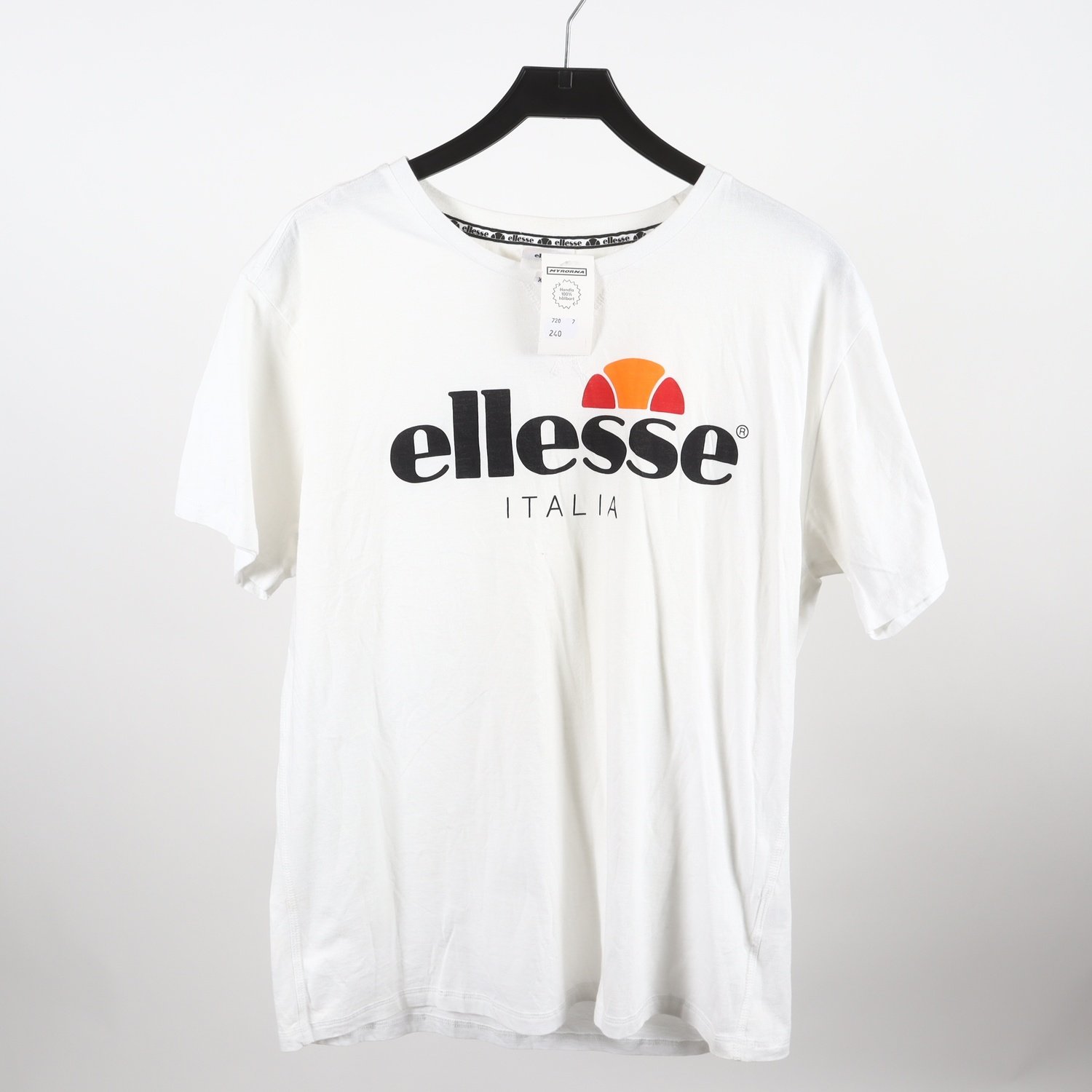 T-Shirt, Ellesse, vit, stl. XL