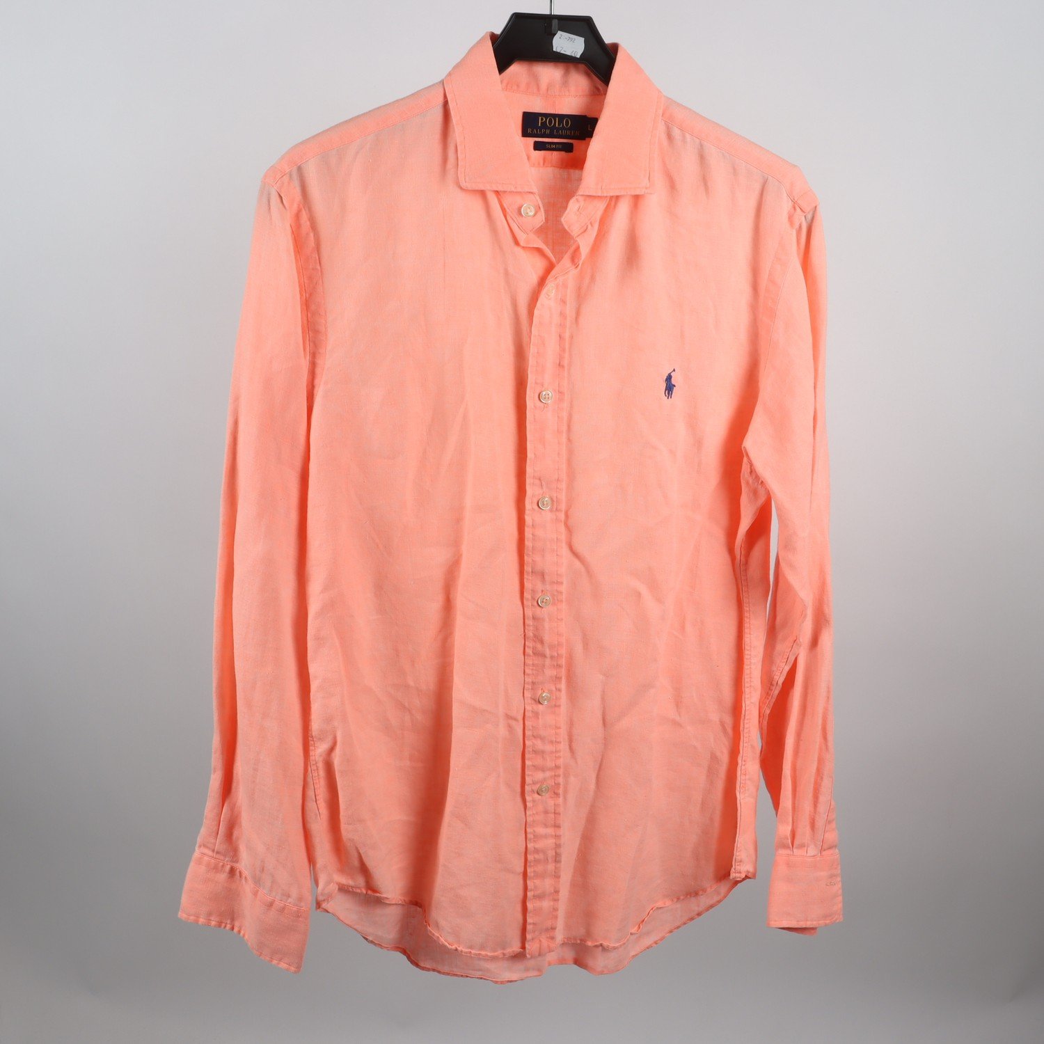 Skjorta, POLO Ralph Lauren, 100% lin, stl. L