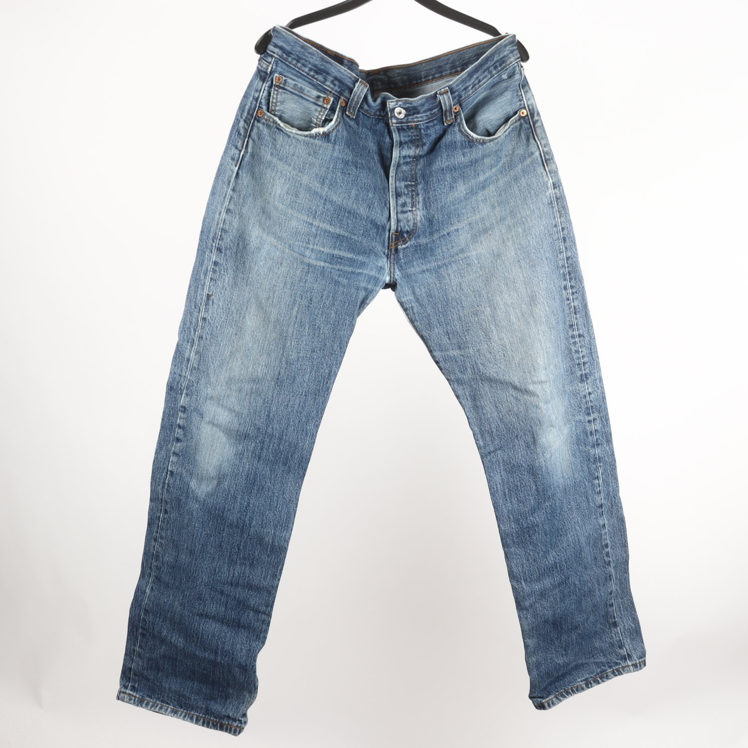 Jeans, Levi Strauss & Co, Blå, Stl W 36 L 32