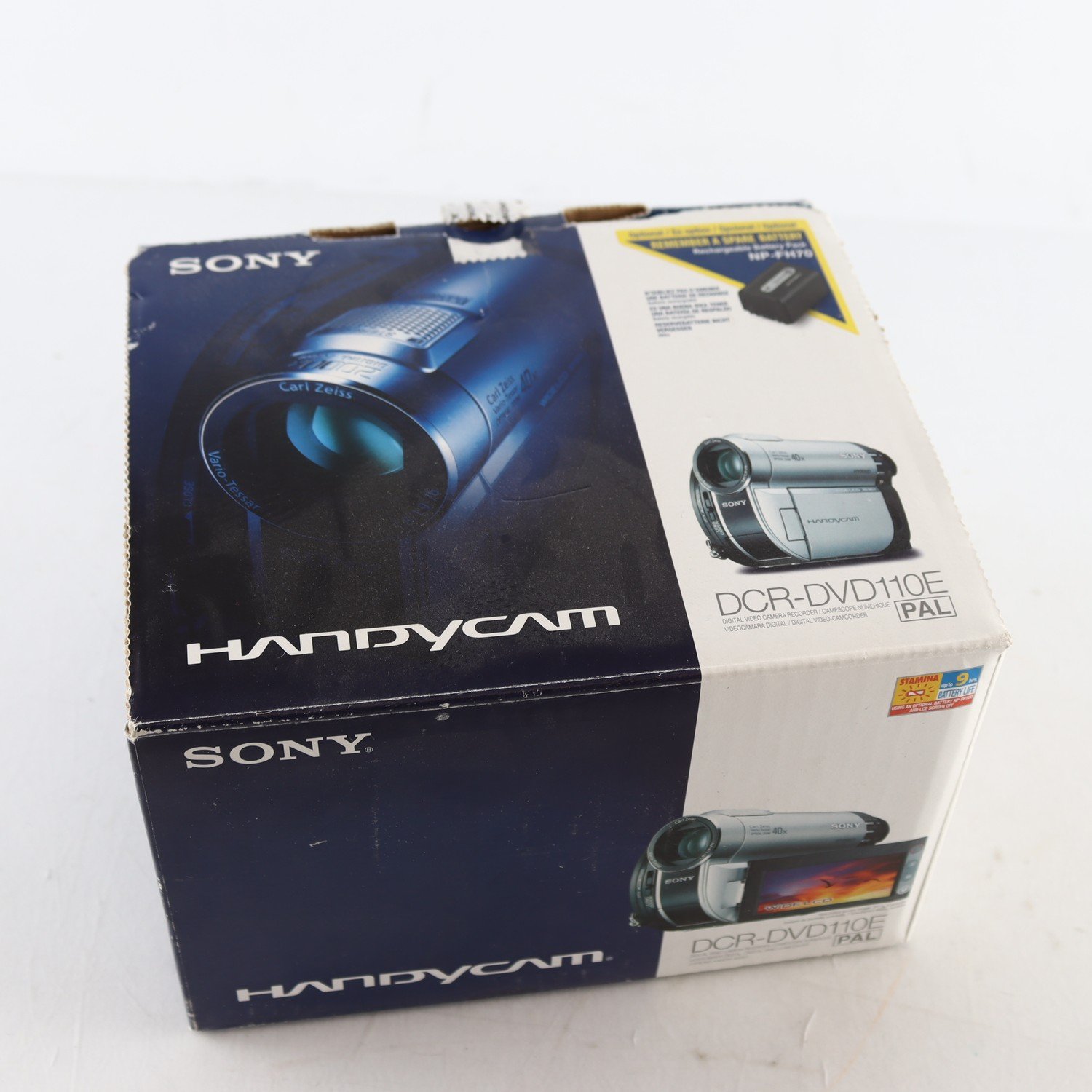 Videokamera, Sony Handycam, DCR-DVD110E. Samfraktas ej.