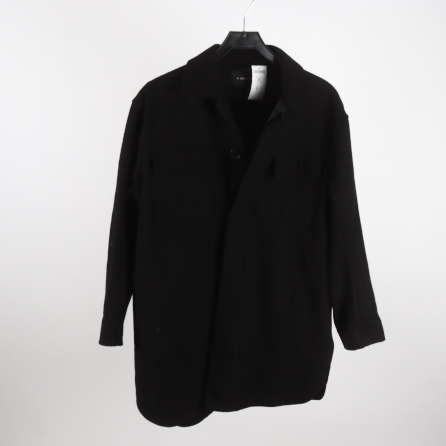 Skjortjacka, A Day´s March, svart, ull, stl. 36