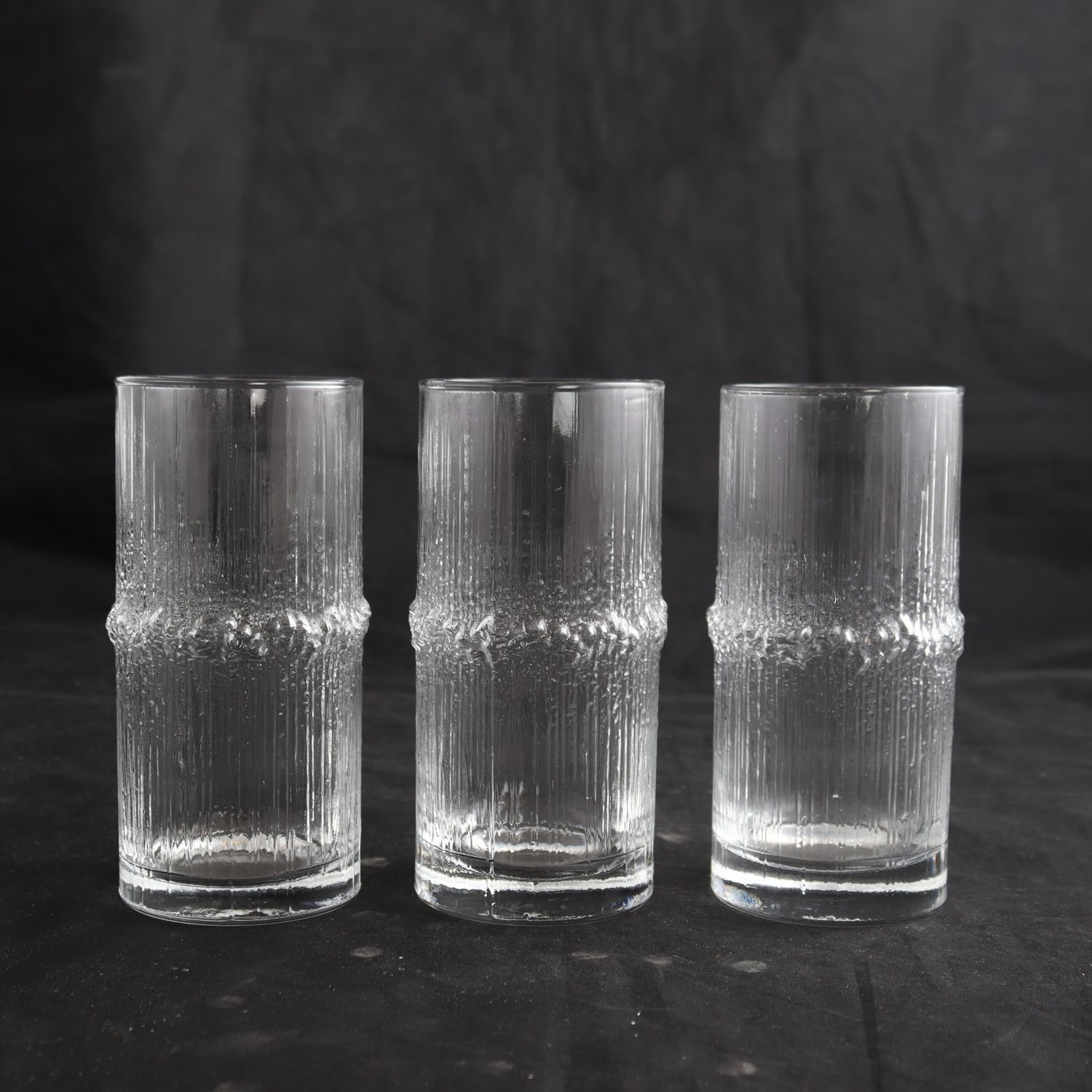 Glas, Niva, Tapo Wirkkala, Iittala, 3 st.