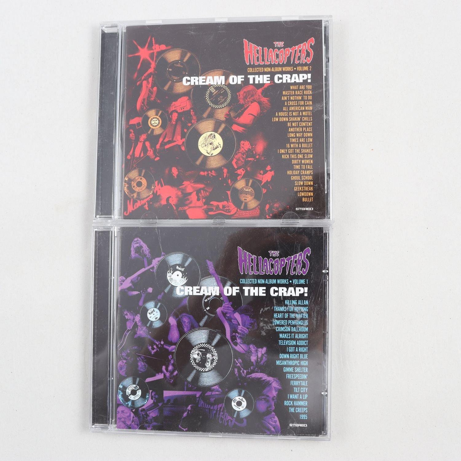 CD The Hellacopters, Cream of the Crap Volume 1 & 2
