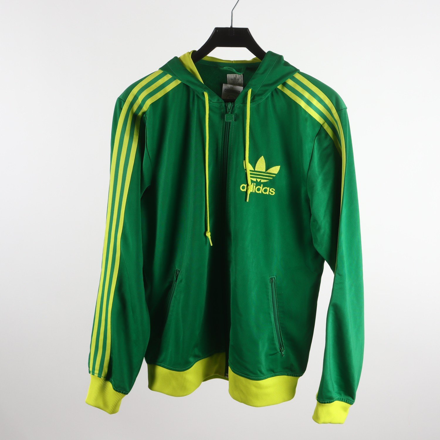 Sportjacka, Adidas, grön, stl. M