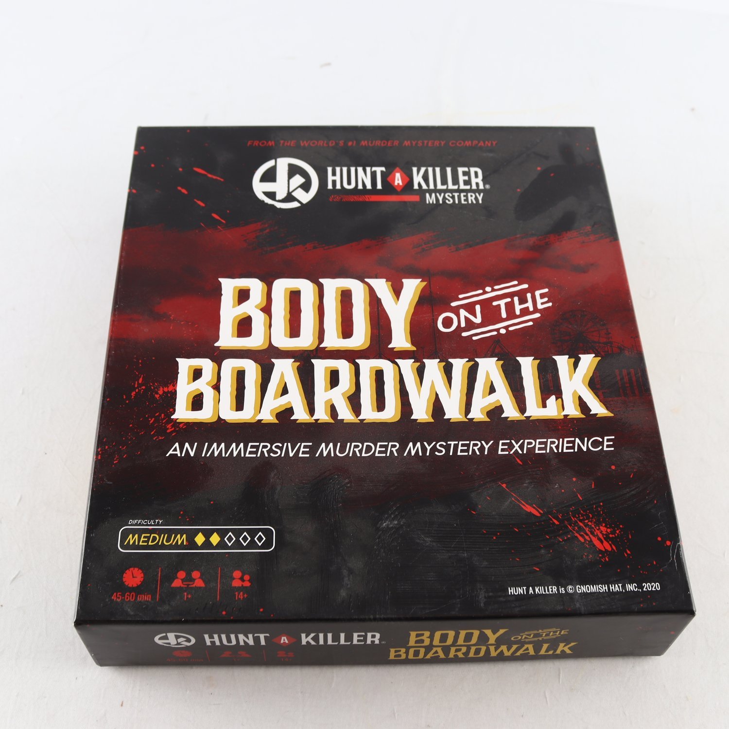 Spel, Hunt a killer, Body on the Boardwalk.