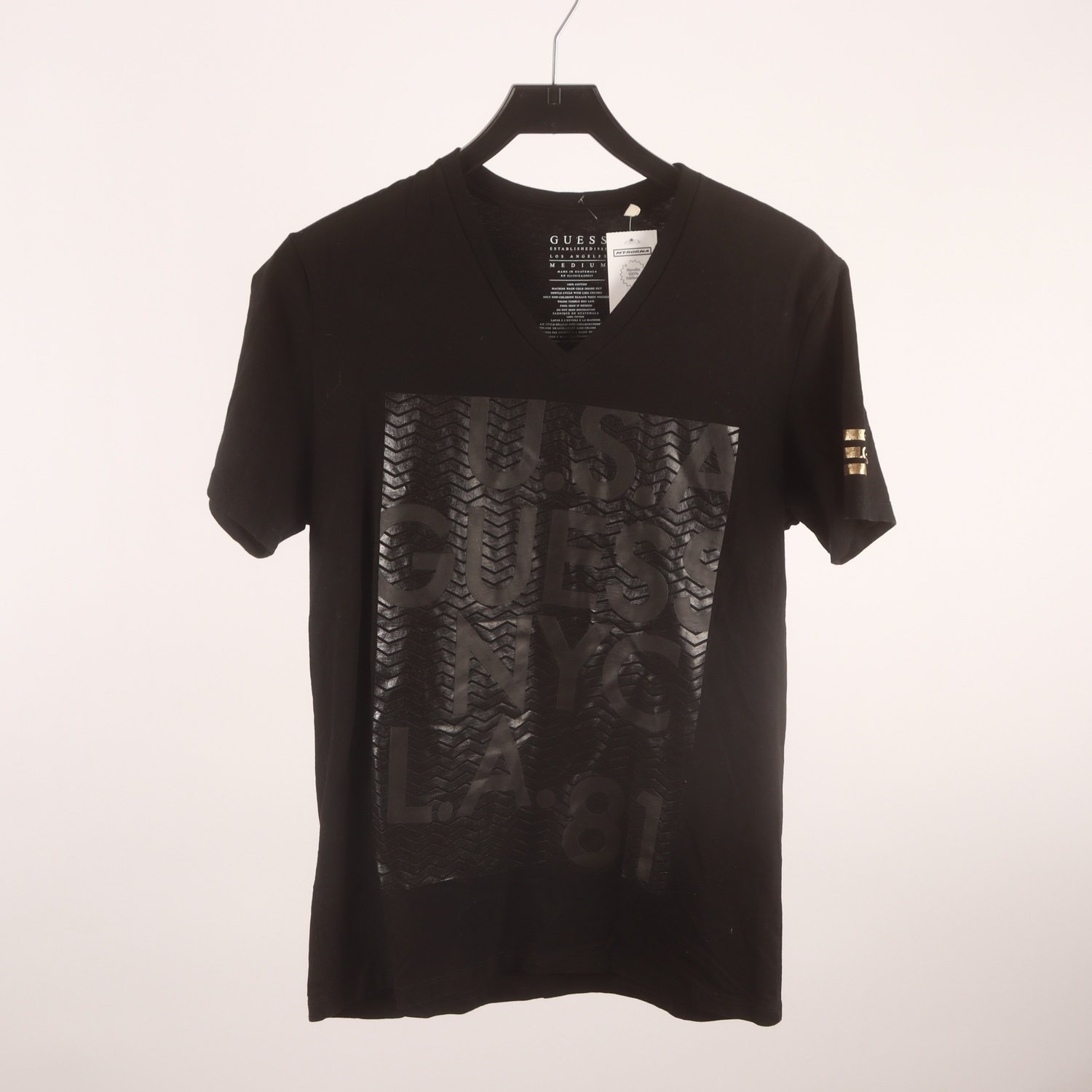 T-shirt, Guess, svart, stl. M