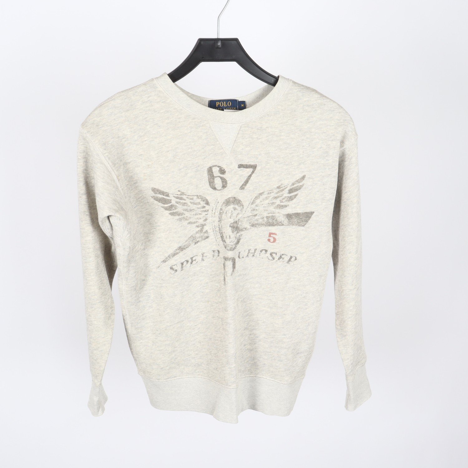 Sweatshirt, Ralph Lauren, grå, stl. M
