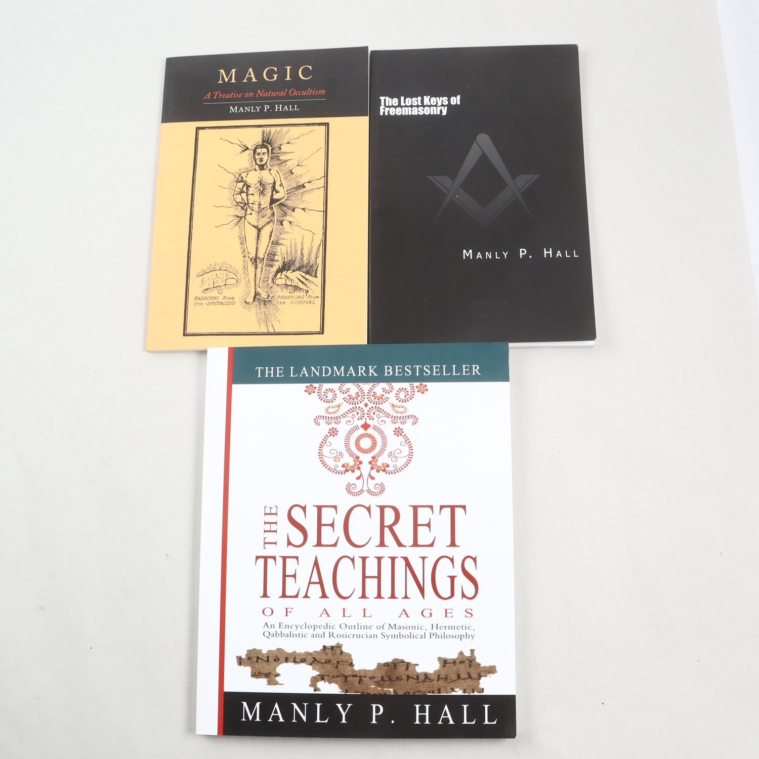 Magic: A Treatise on Natural Occultism, Manly P. Hall + 2