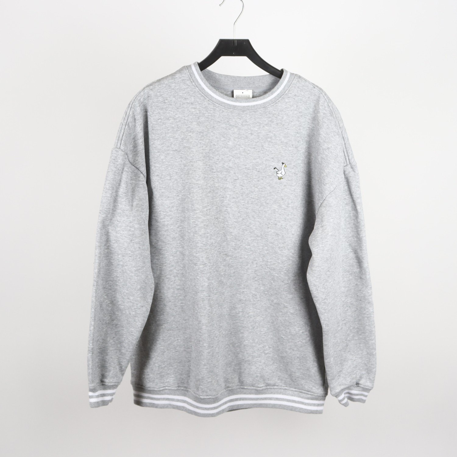 Sweatshirt, grå, stl. XL