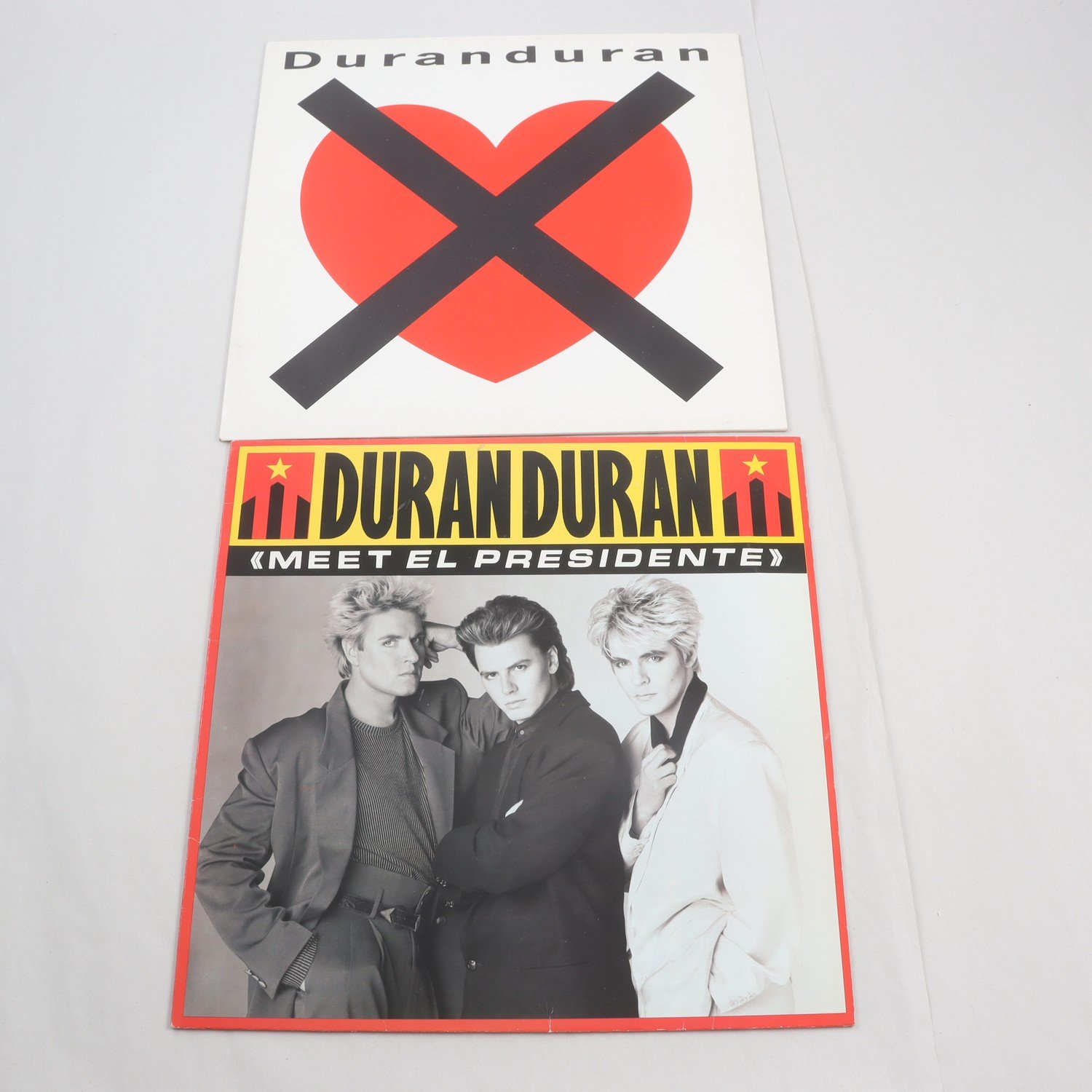 LP Set Duran Duran, 8 maxi-singlar