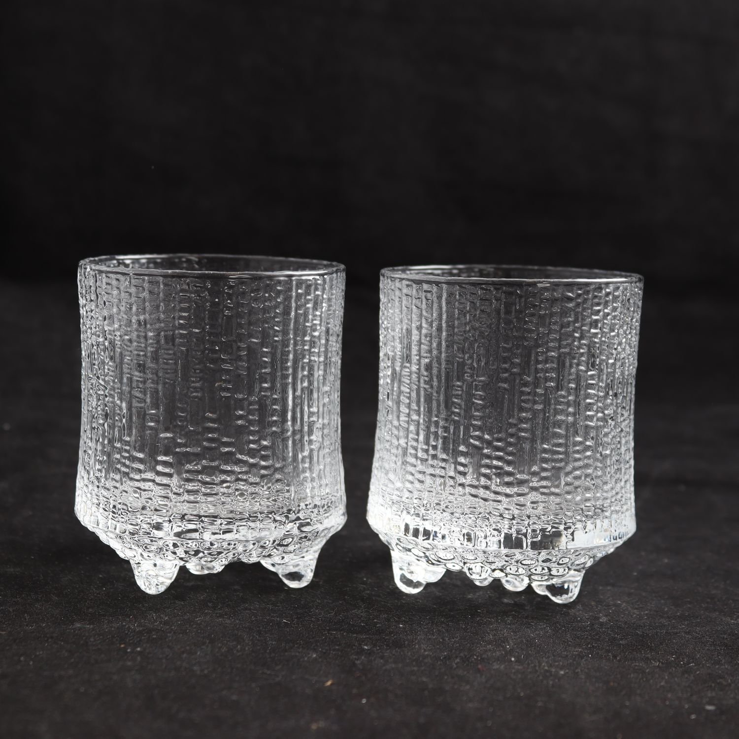 Glas, ”Ultima Thule”, Tapio Wirkkala, Iittala, 2 st