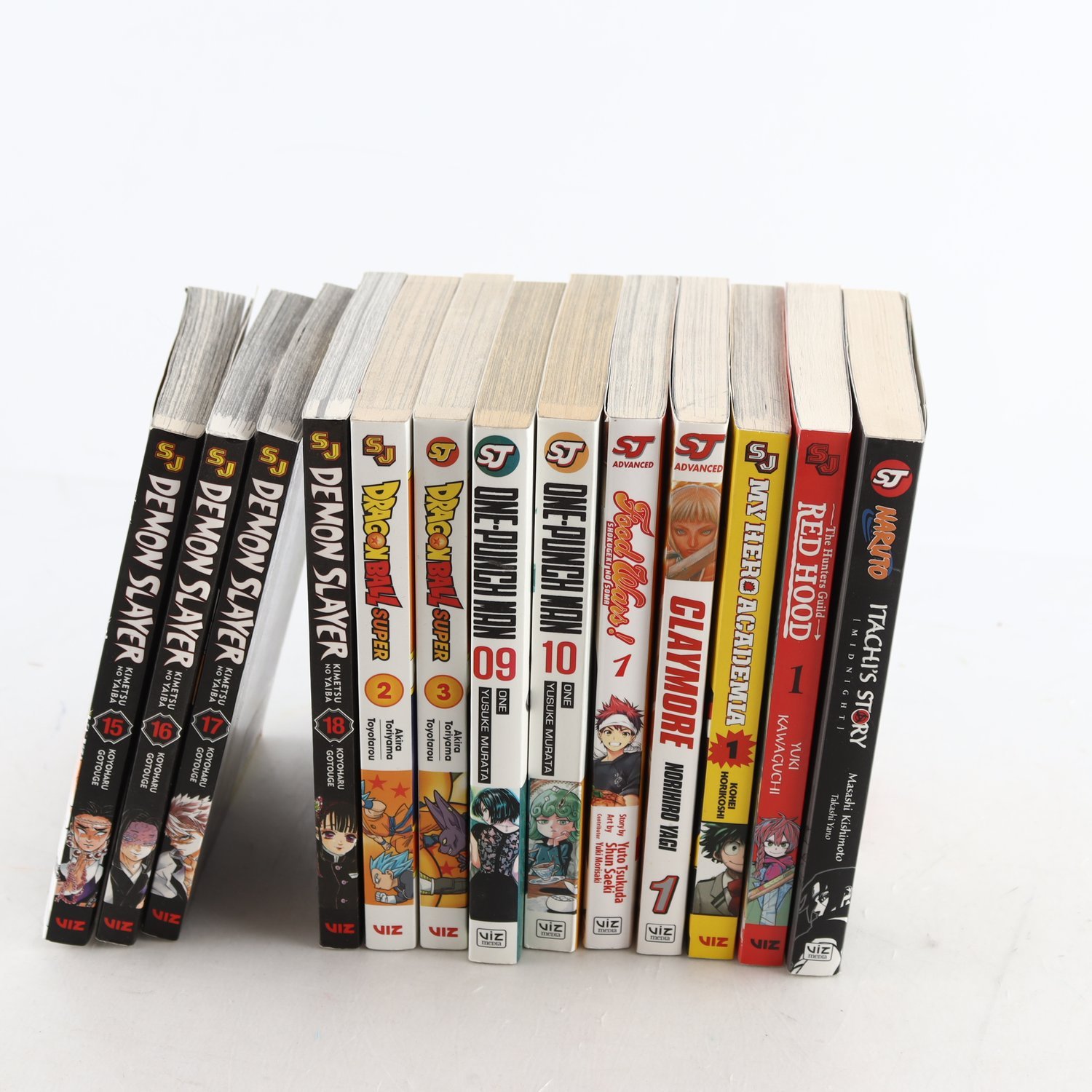 Manga, blandpaket från VIZ Media, 13 Vol.