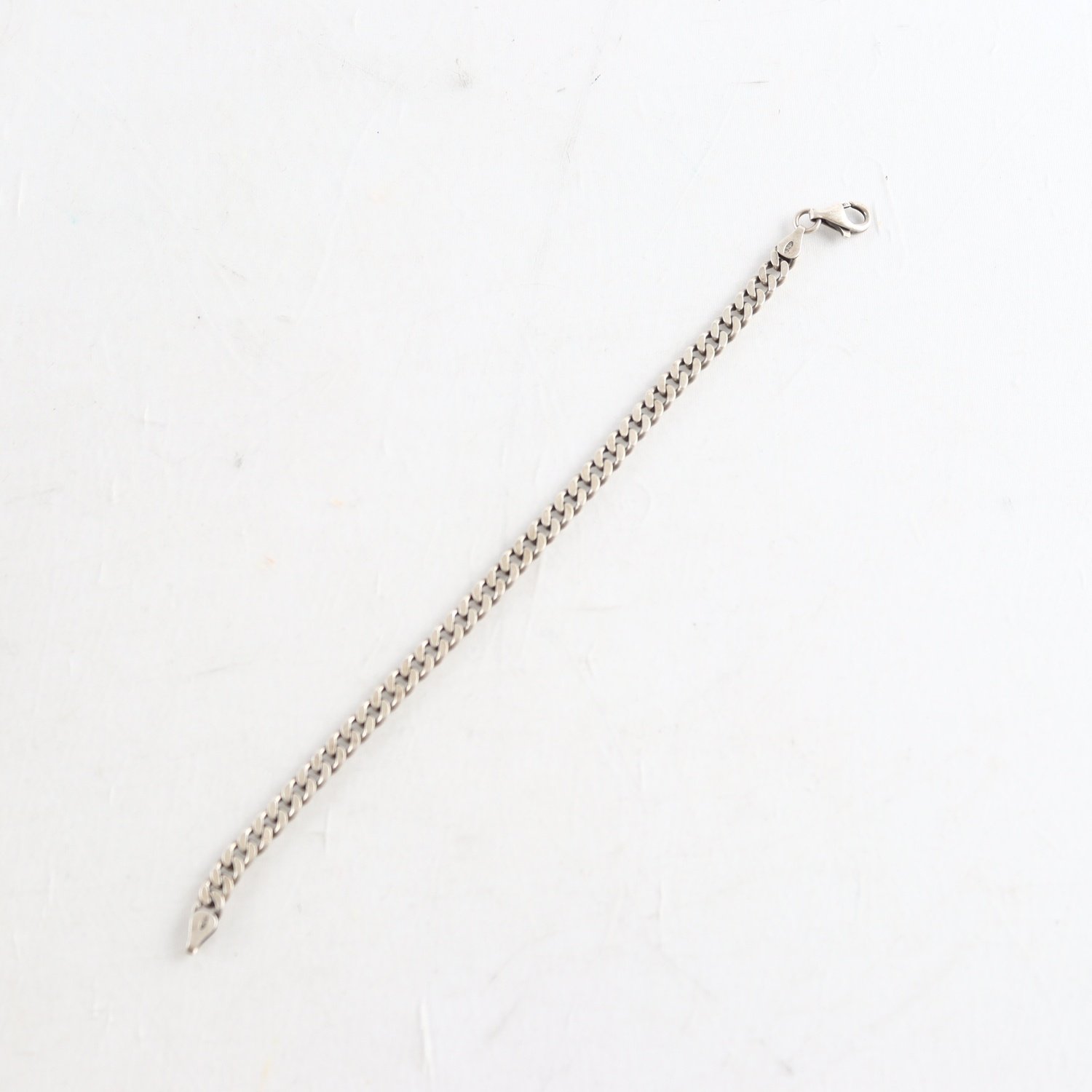 Armband, pansarlänk, silver 925, vikt: 11,3 g