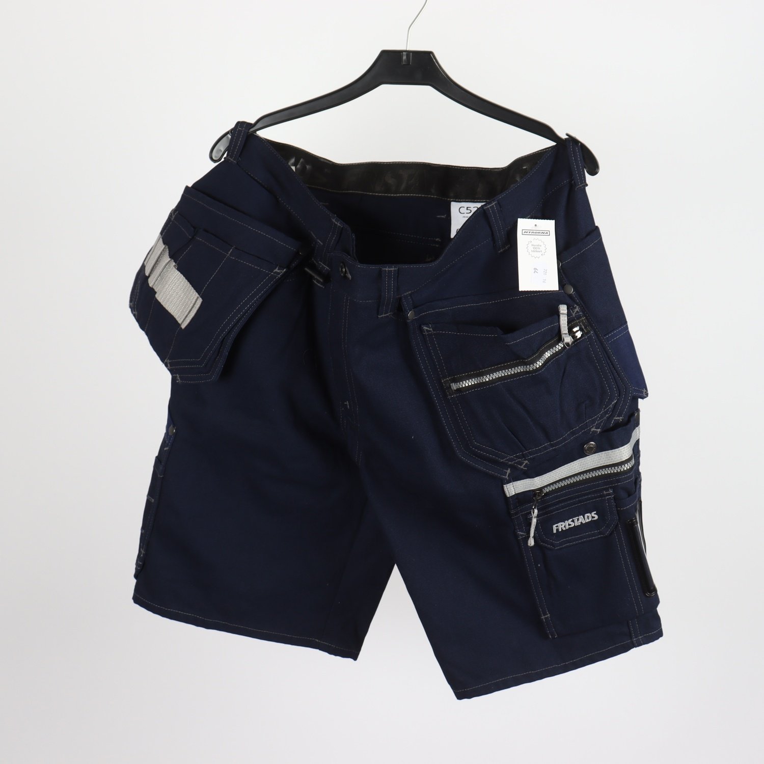 Shorts, Fristads, blå, stl. 52