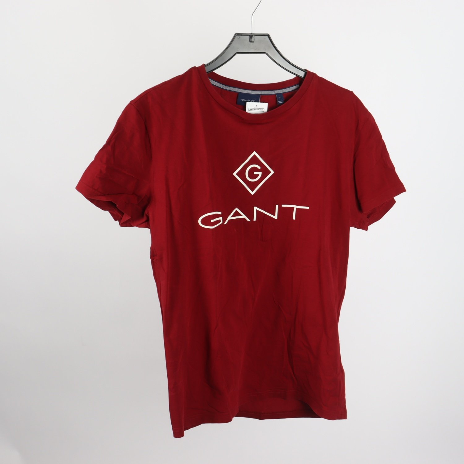T-shirt, GANT, vinröd, stl. L
