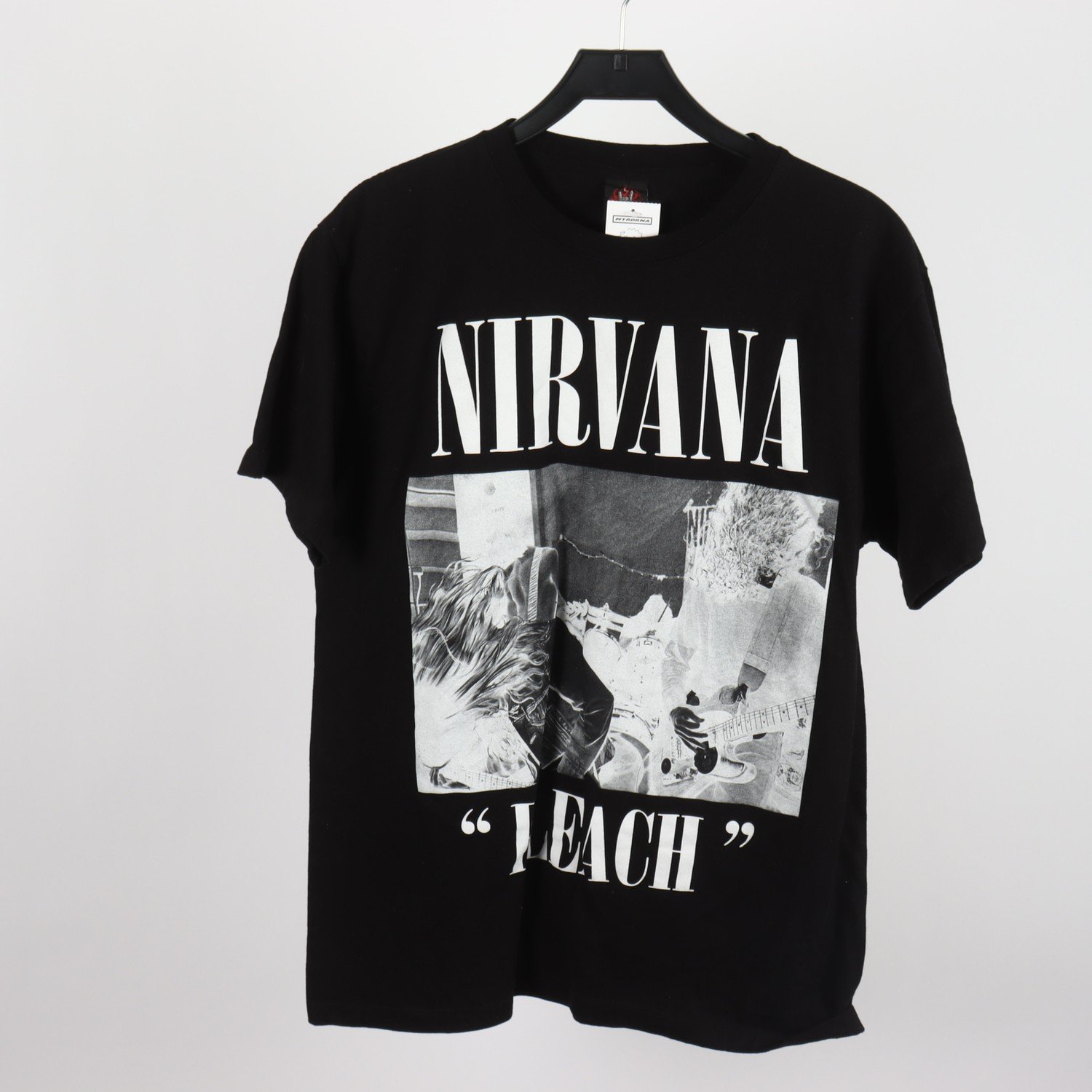 T-shirt, Rock Yeah, Nirvana, svart, stl. L