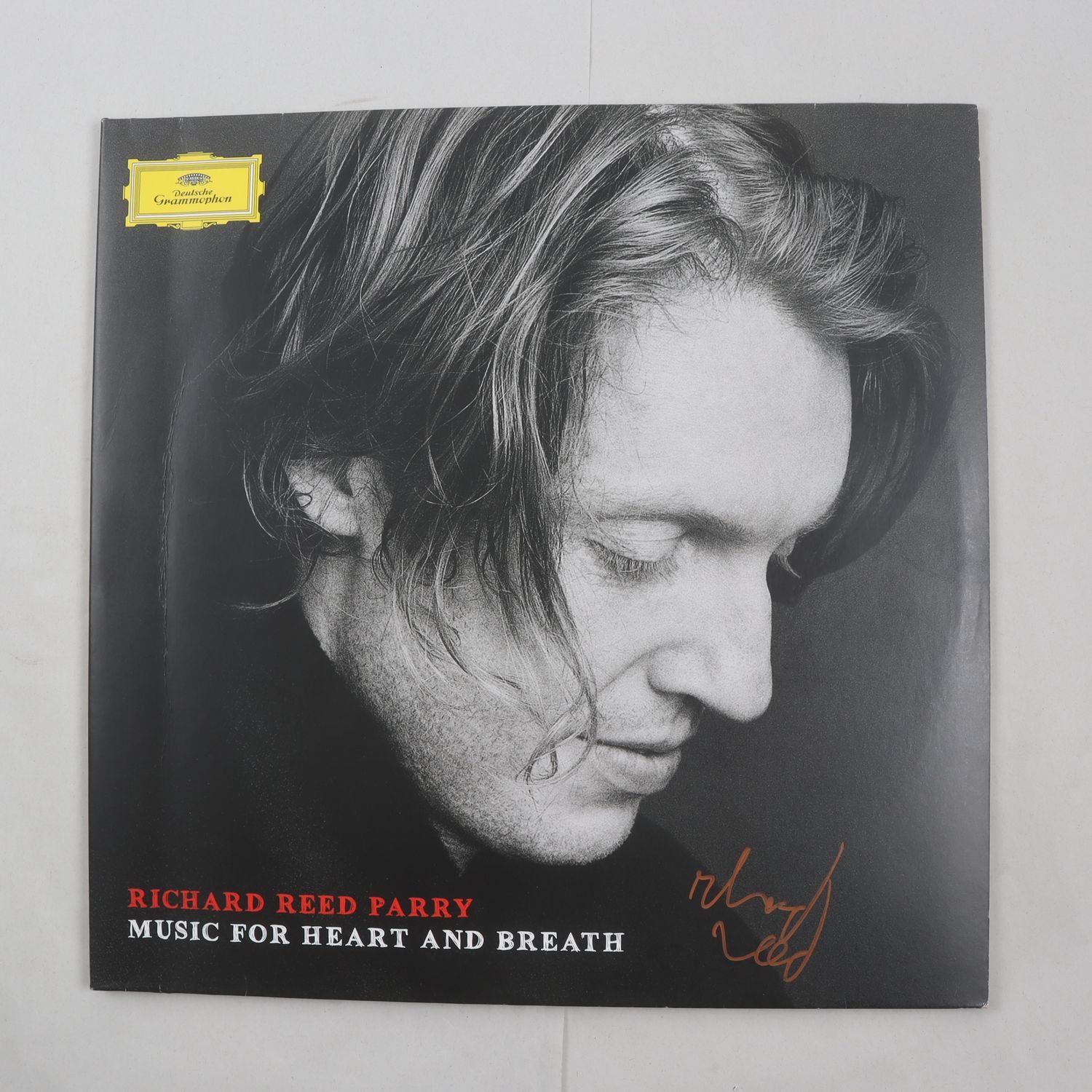 LP Richard Reed Parry , Music For Heart And Breath?, Signerad