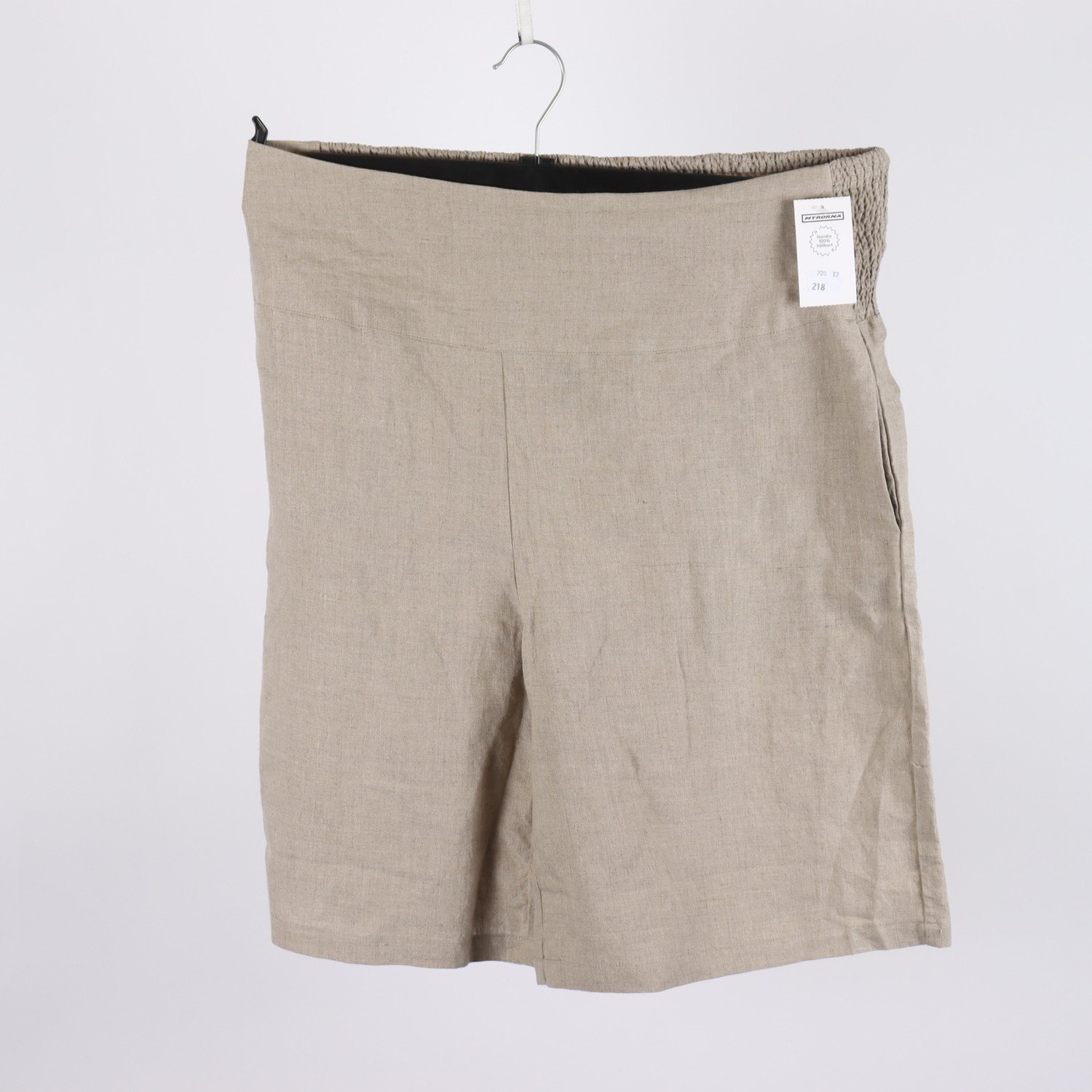 Shorts, Masai, beige, 100 % lin, stl. XXL