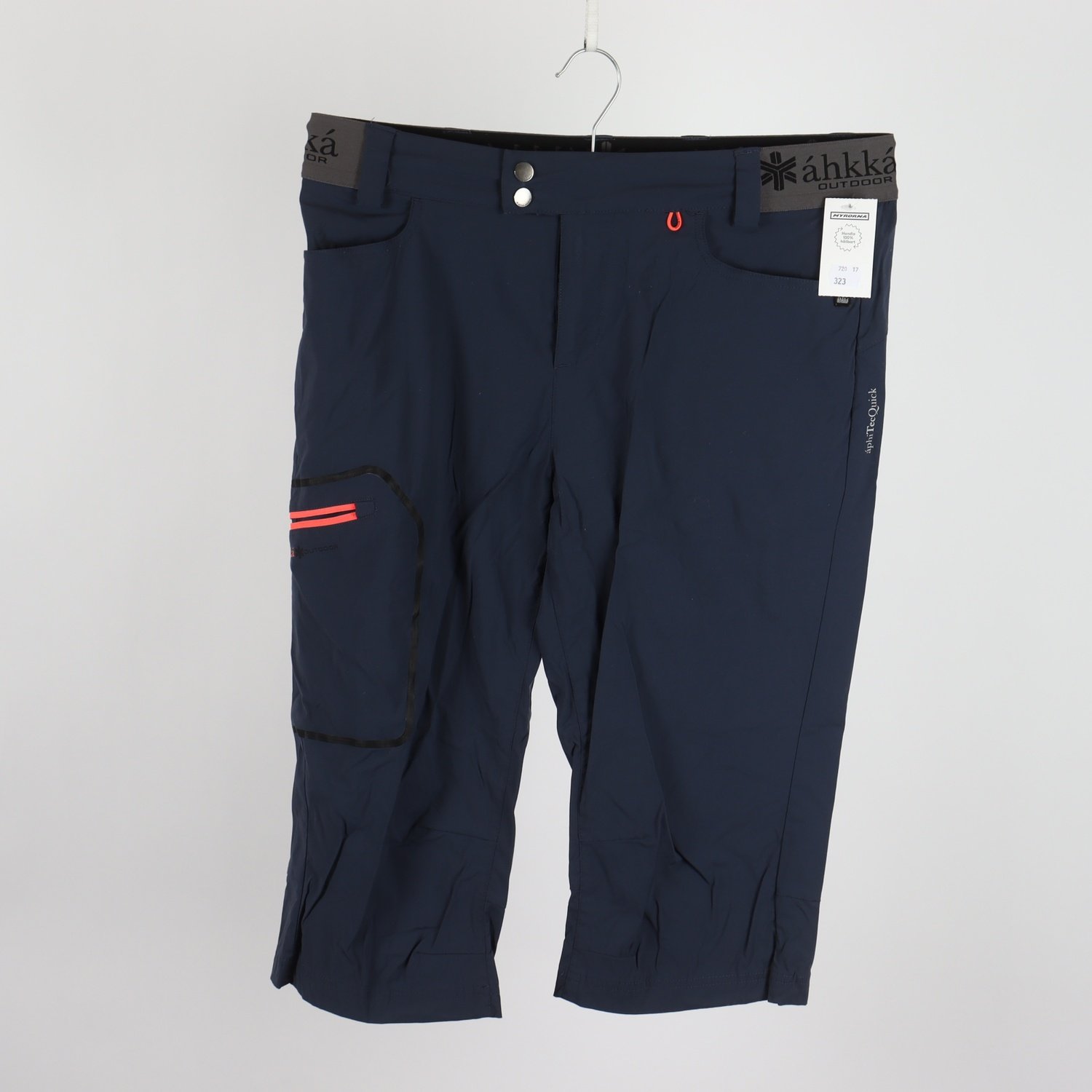 Shorts, áhkká Outdoor, blå, stl. 42