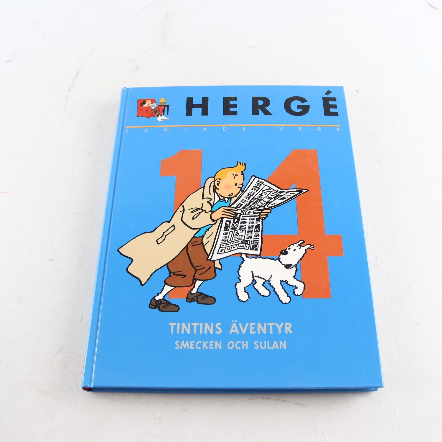 Hergé, Samlade verk, Vol. 14, Tintins äventyr, Smecken och Sulan