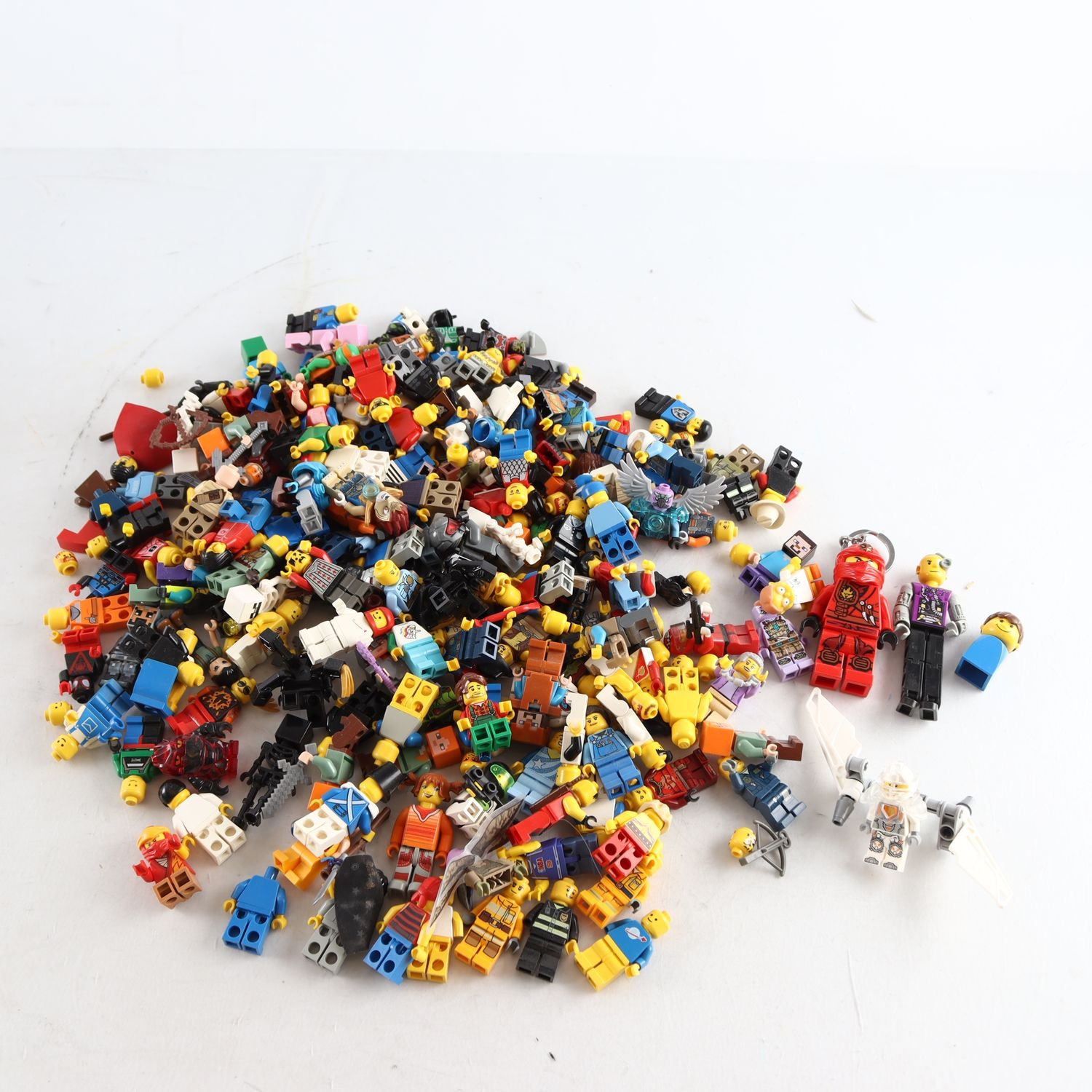 Figurer, Lego gubbar, blandat.