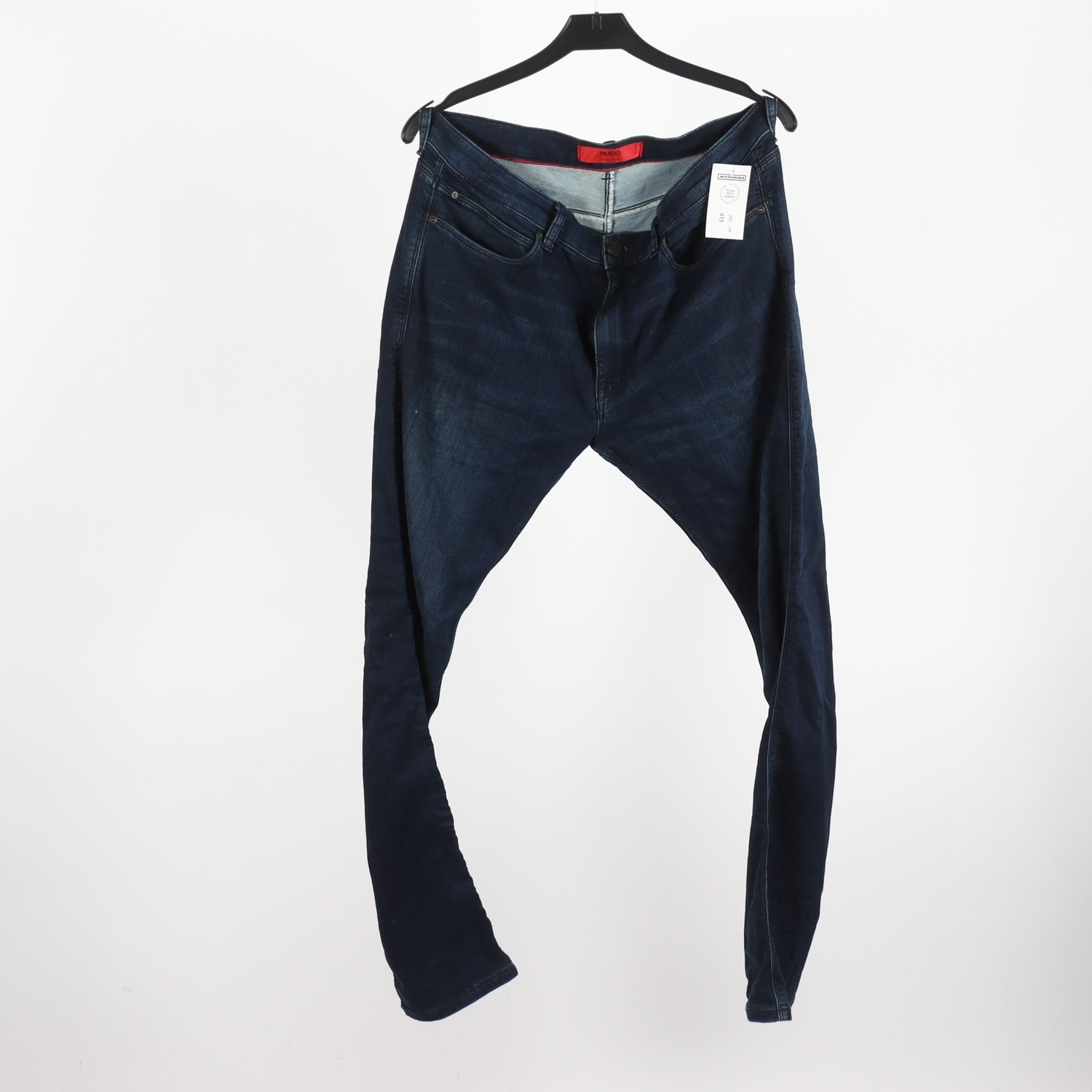 Jeans, Hugo Boss, jersey denim, blå, stl.W32/L34