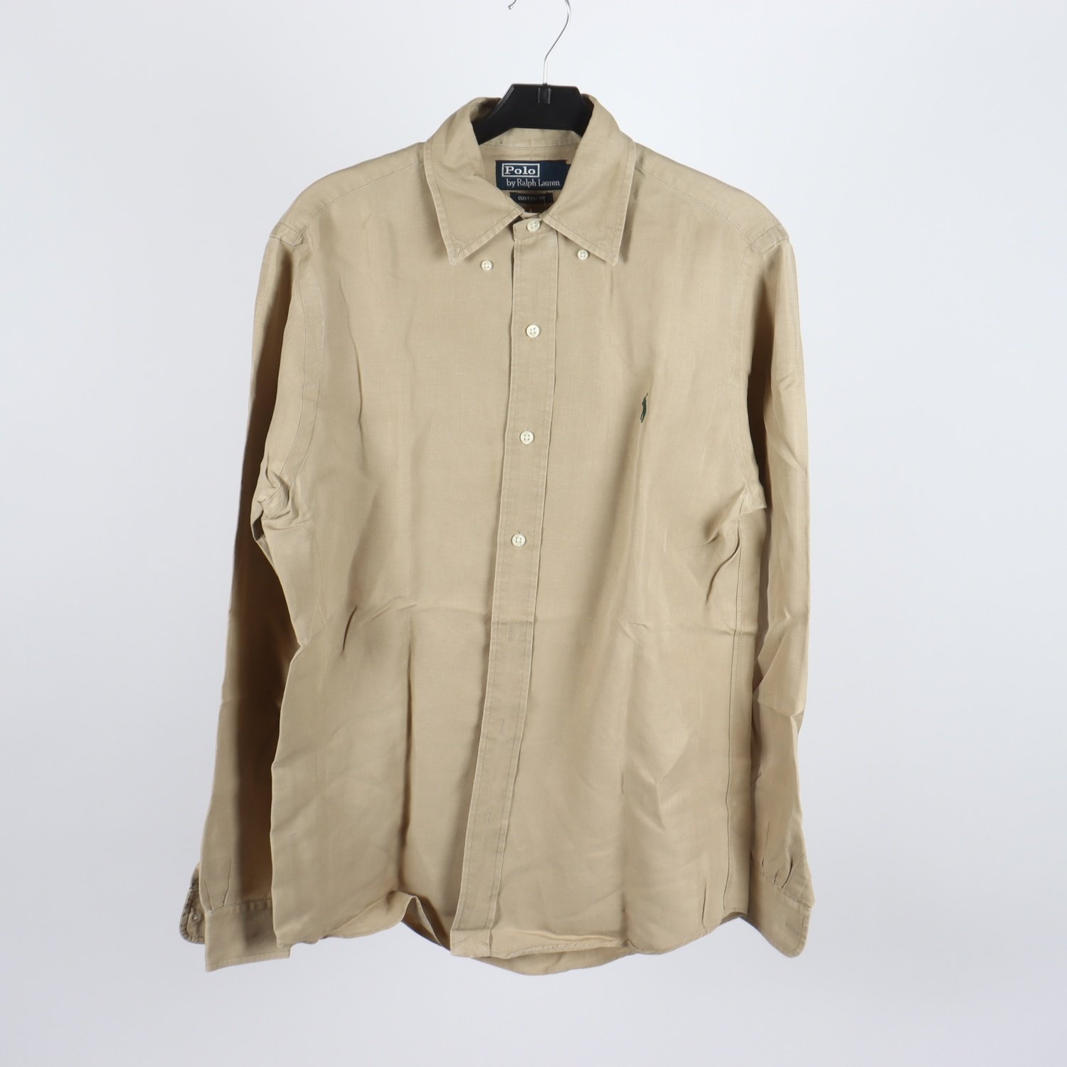 Skjorta, Polo by Ralph Lauren, lin/silk, beige, stl.S