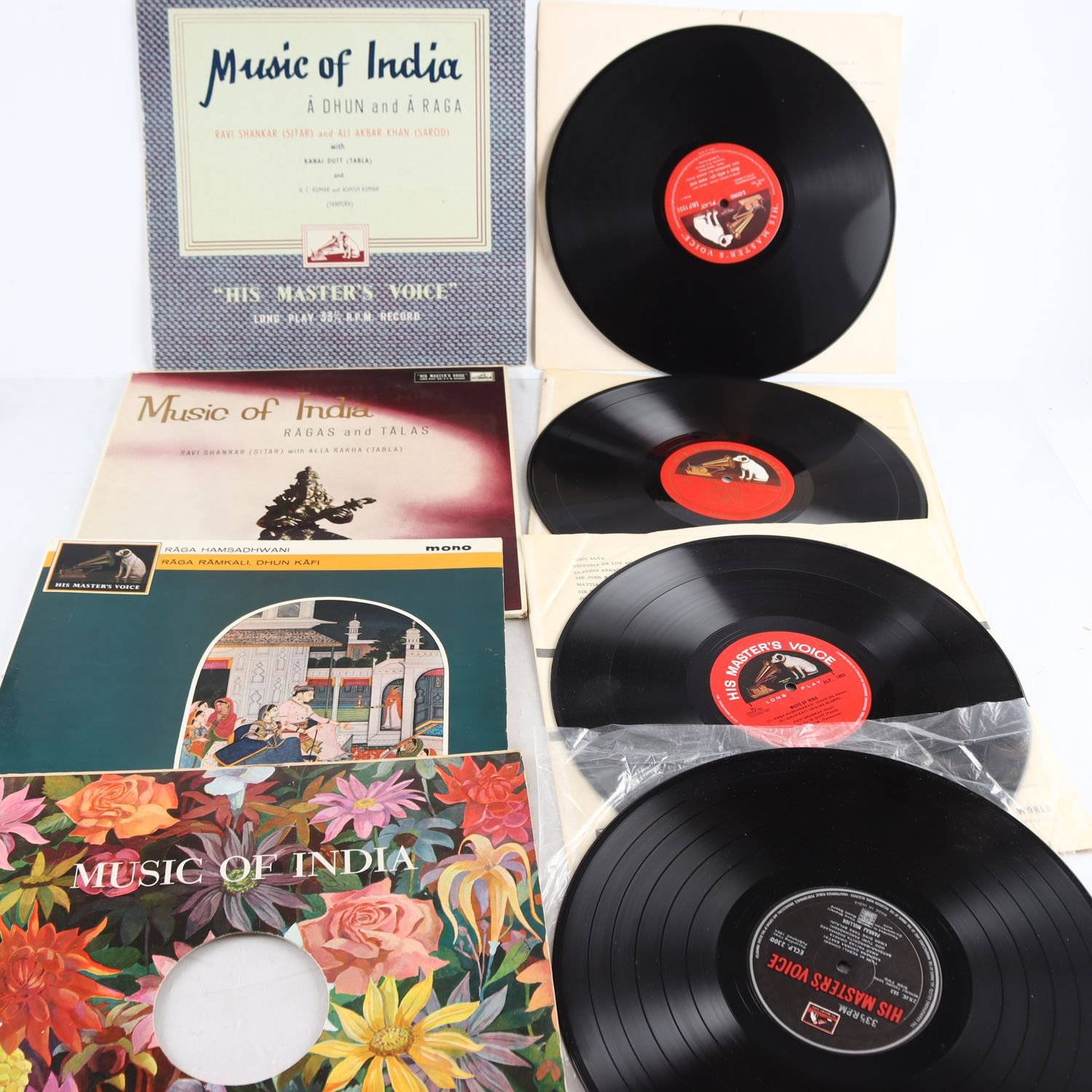 LP Ravi Shankar, Music Of India, 4 titlar