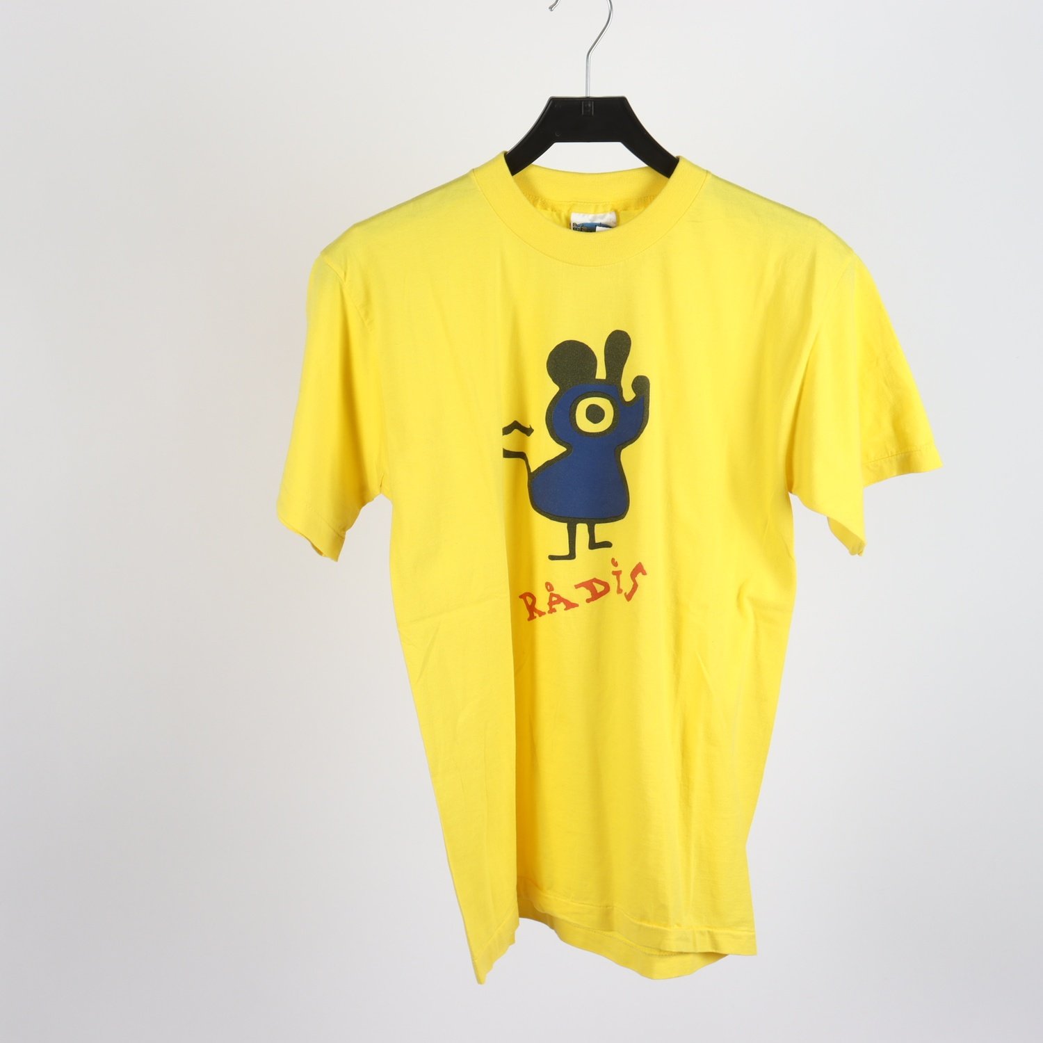 T-shirt, Rådis, gul. stl. S