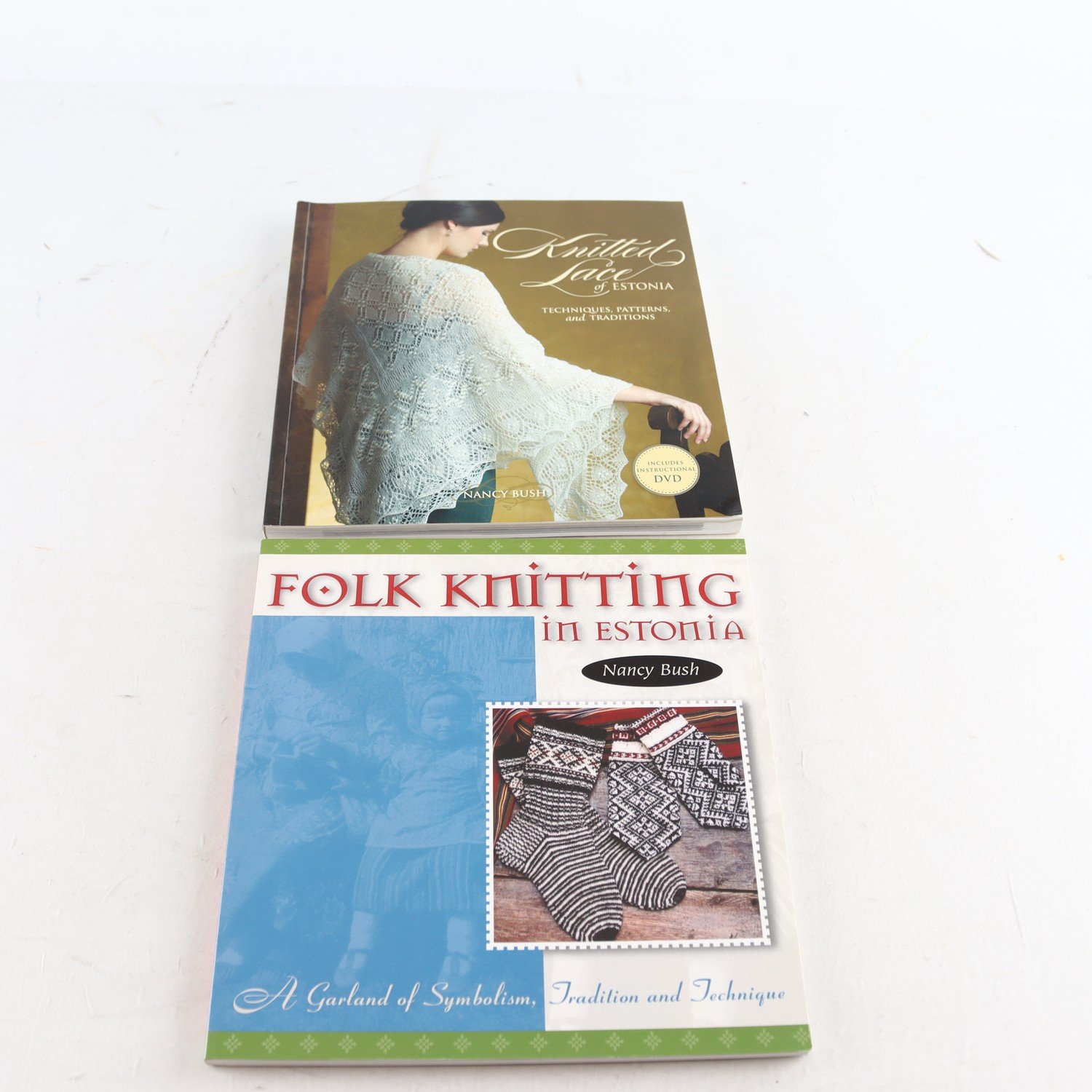Knitted Lace of Estonia + Folk Knitting in Estonia, Nancy Bush