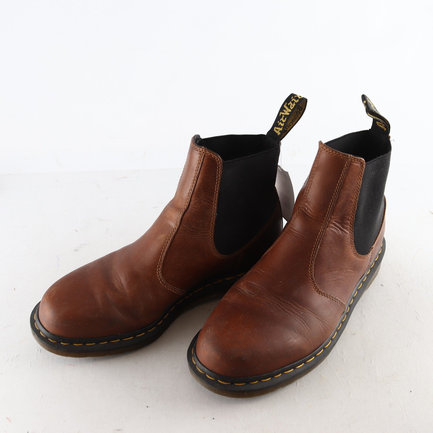 Chelsea boots, Dr Martens, brun, stl. 45