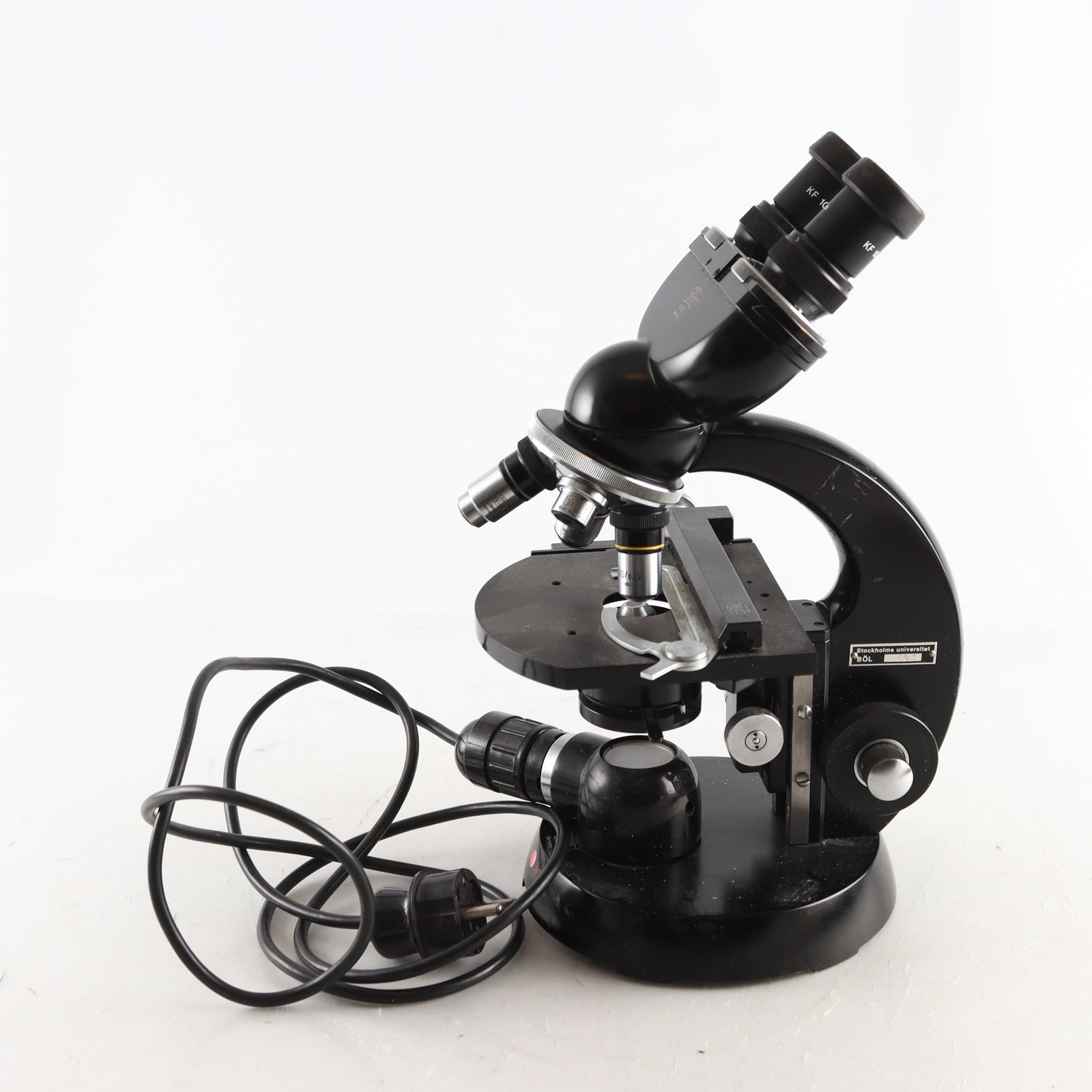 Mikroskop, Carl Zeiss, Germany. Endast avhämtning.