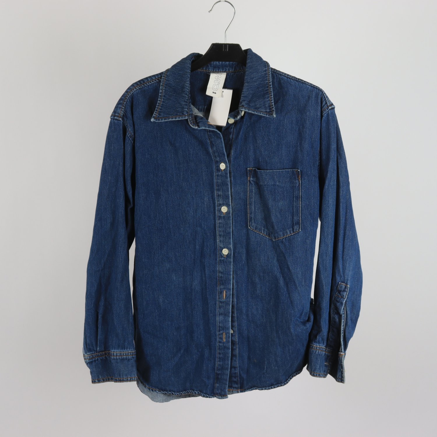 Skjorta, Carin Wester, blå, jeans, stl. 36