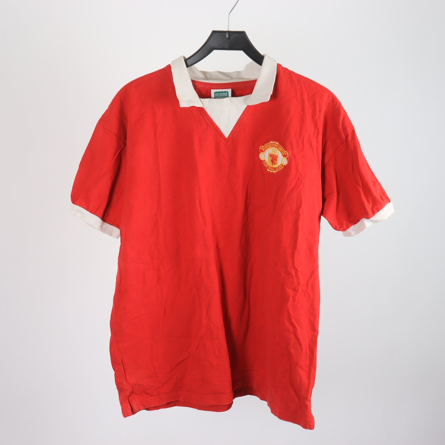 T-Shirt, Manchester United Retro, Röd, Red, Stl. XL